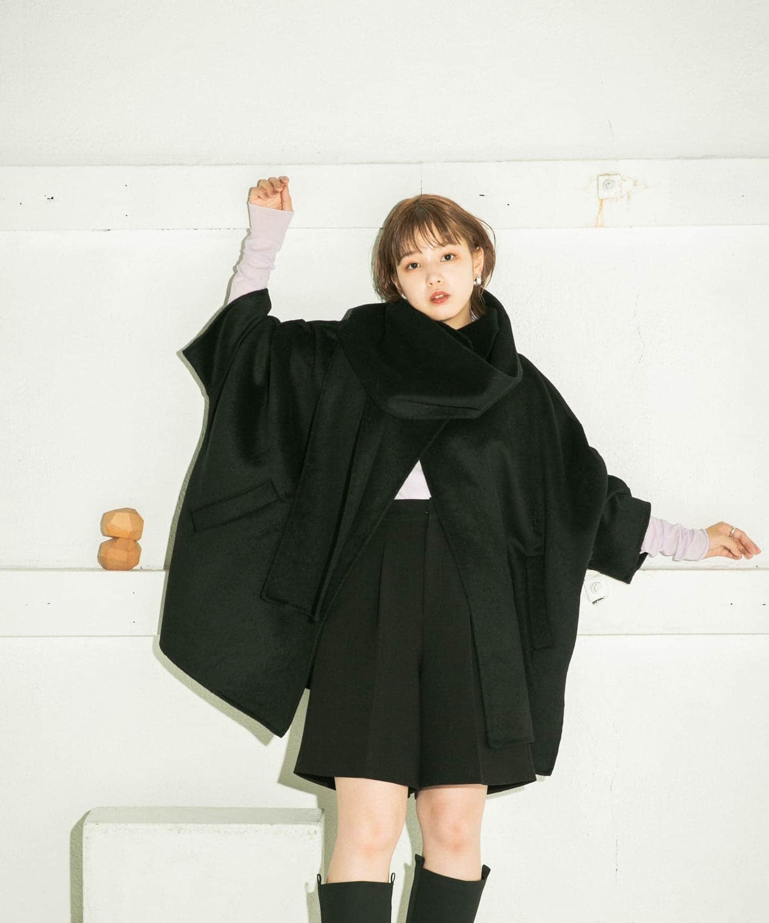 SALE／40%OFF】KBF ストールマントリバーコート ケービーエフ