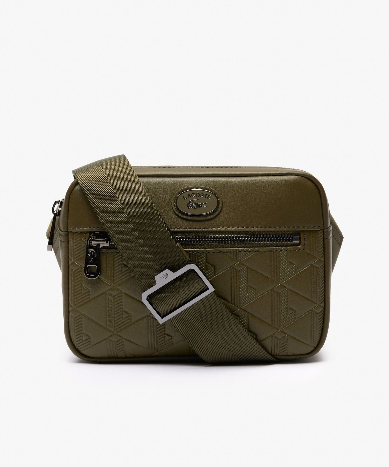 国内完売 希少 美品 LACOSTE モノグラムフラップメッセンジャーバッグ LACOSTE（ラコステ）の「ザブレンド モノグラムフラップ