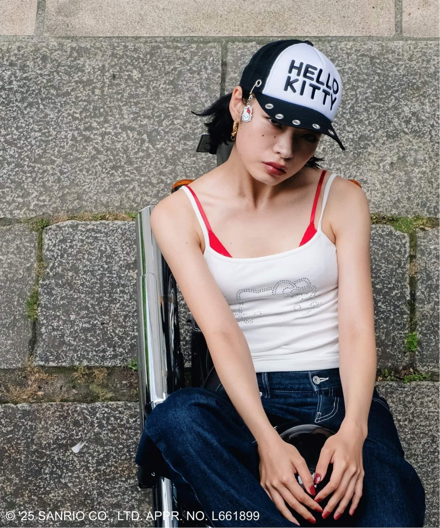 送料無料！ANTI SOCIAL SOCIAL CLUB x Hello Kitty CAP ASSC x Hello Kitty Cap Hat Anti Social Social Club Hot Pink