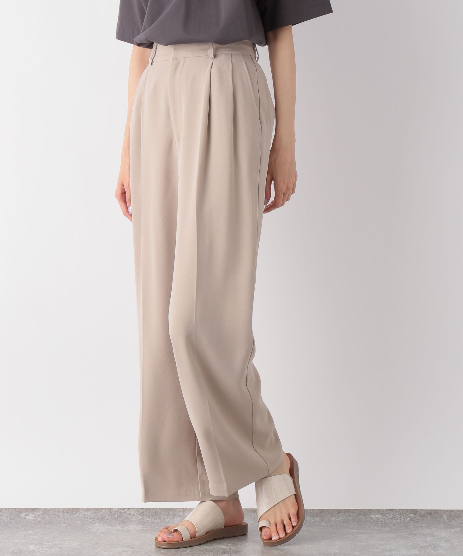 SALE／70%OFF】GLOBAL WORK (W)ウツクシルエットワイドP グローバル