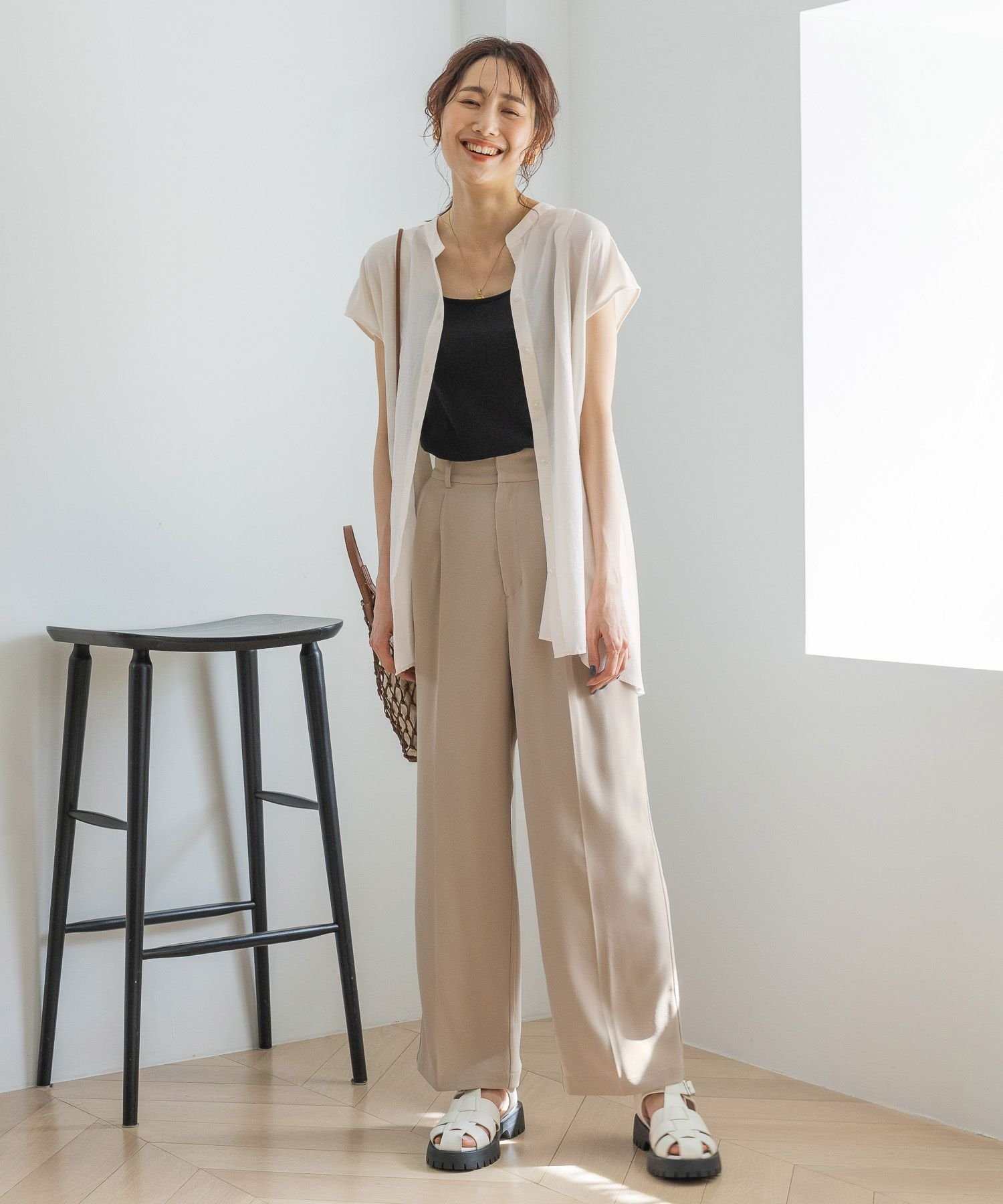 SALE／70%OFF】GLOBAL WORK (W)ウツクシルエットワイドP グローバル