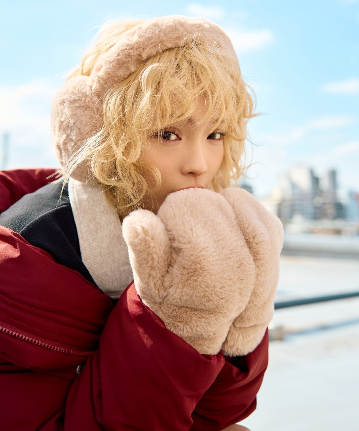 楽天市場】ラブトキシック(Lovetoxic)フェイクファー手袋 : NARUMIYA