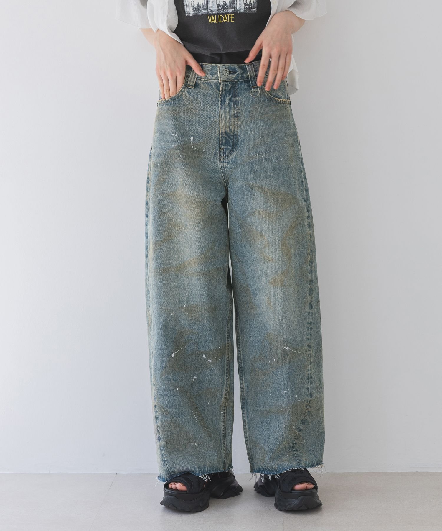楽天市場】【SALE／60%OFF】グランジカーブデニム JEANASIS