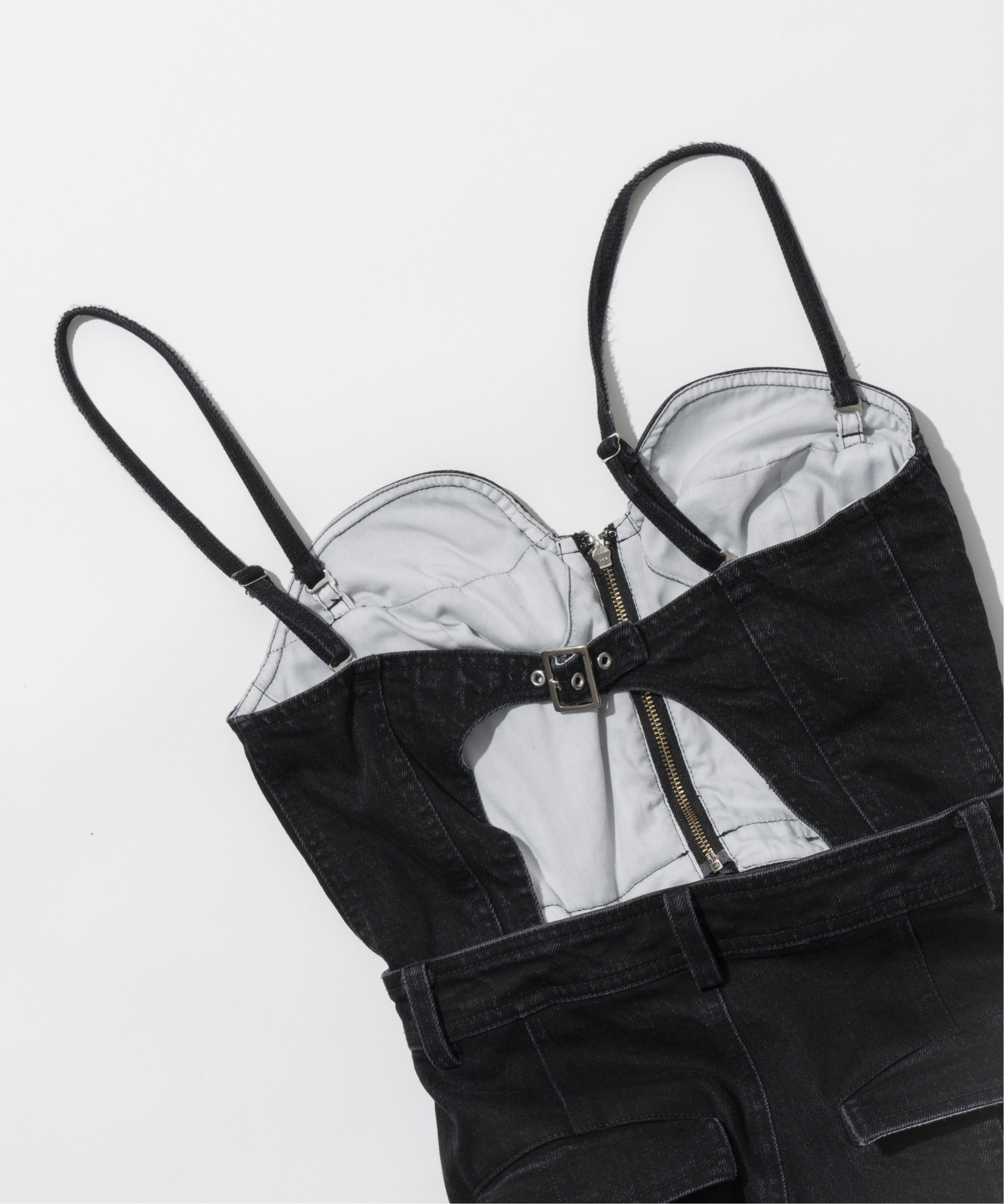 PRANK PROJECT デニムカーゴオールインワン / Denim Cargo Suspender