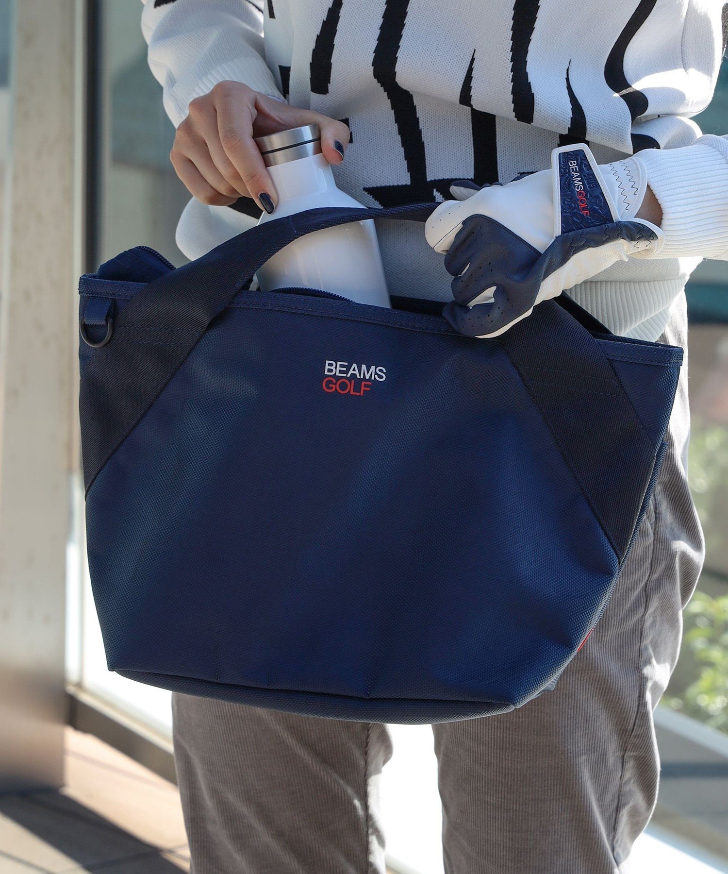 楽天市場】BEAMS GOLF JONES * BEAMS GOLF / 別注 カートバッグ