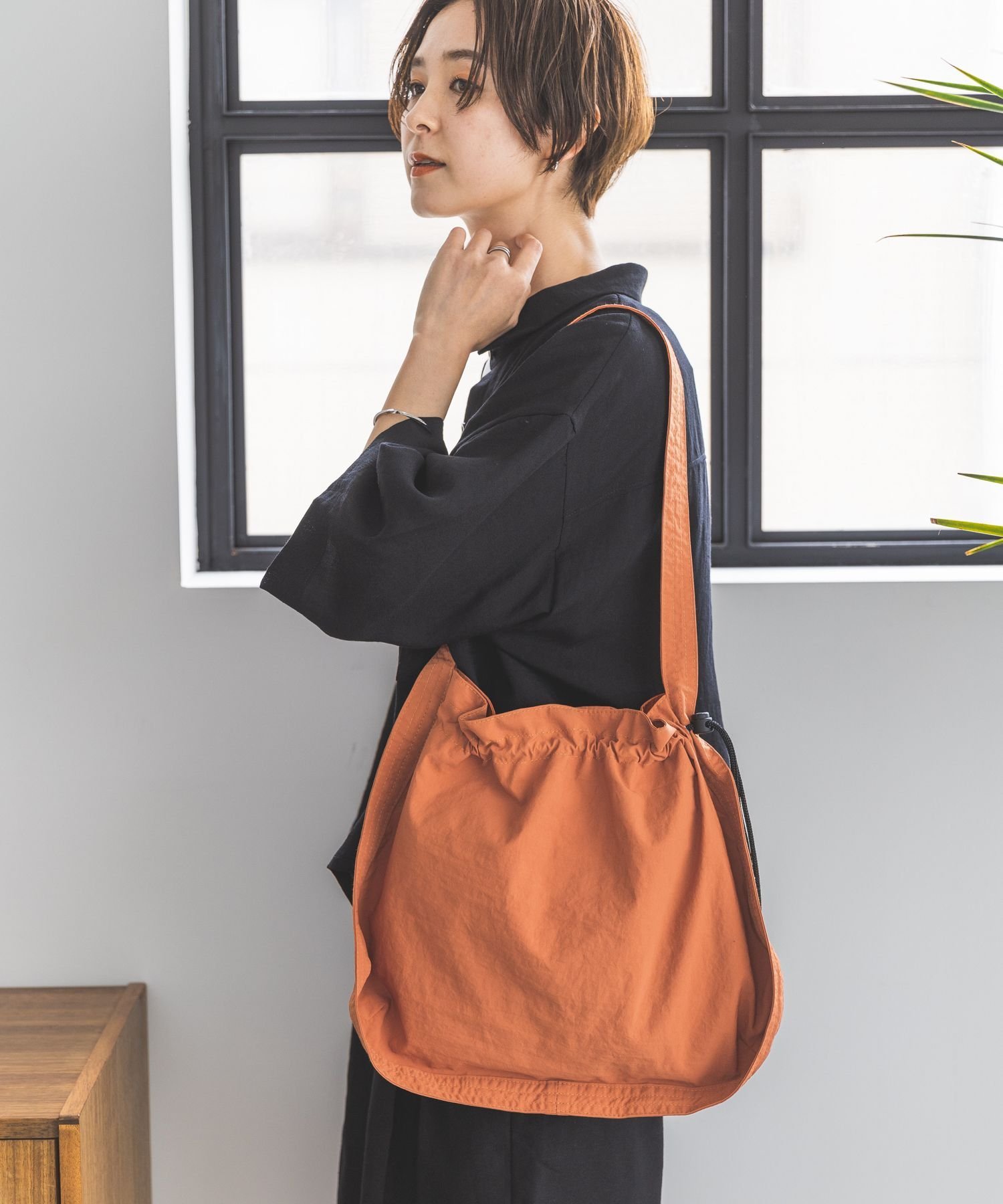 SALE／50%OFF】LEPSIM (W)ナイロン2WAYBAG レプシィム バッグ