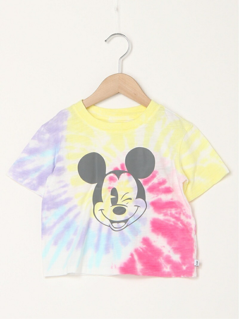 楽天市場 Sale 30 Off Gap K Gapkids Disney ミッキーマウス タイダイtシャツ ギャップ カットソー キッズカットソー Rba E Rakuten Fashion Kids