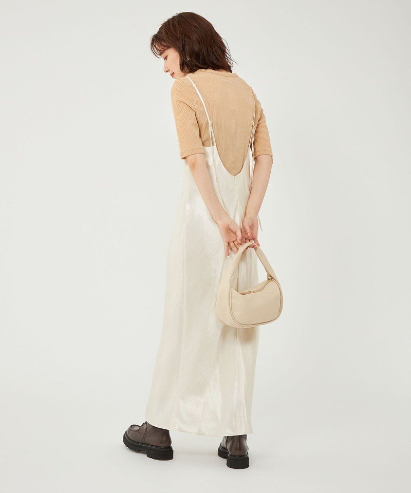 ユナイテッドアローズ　green label relaxing ワンピース ユナイテッドアローズgreenlabelrelaxingティアードワンピース赤