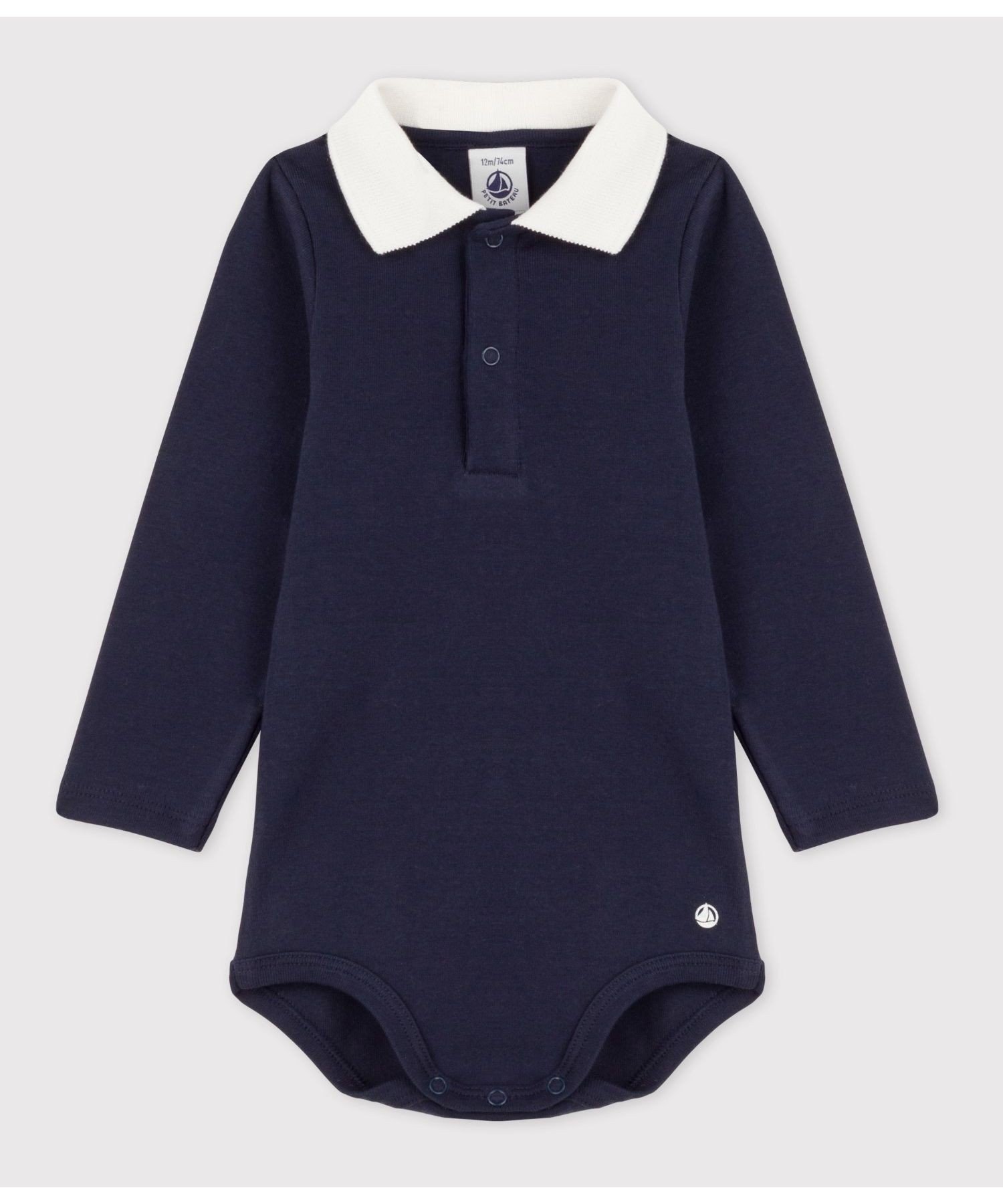 楽天市場】衿つき長袖ボディ PETIT BATEAU プチバトー マタニティ
