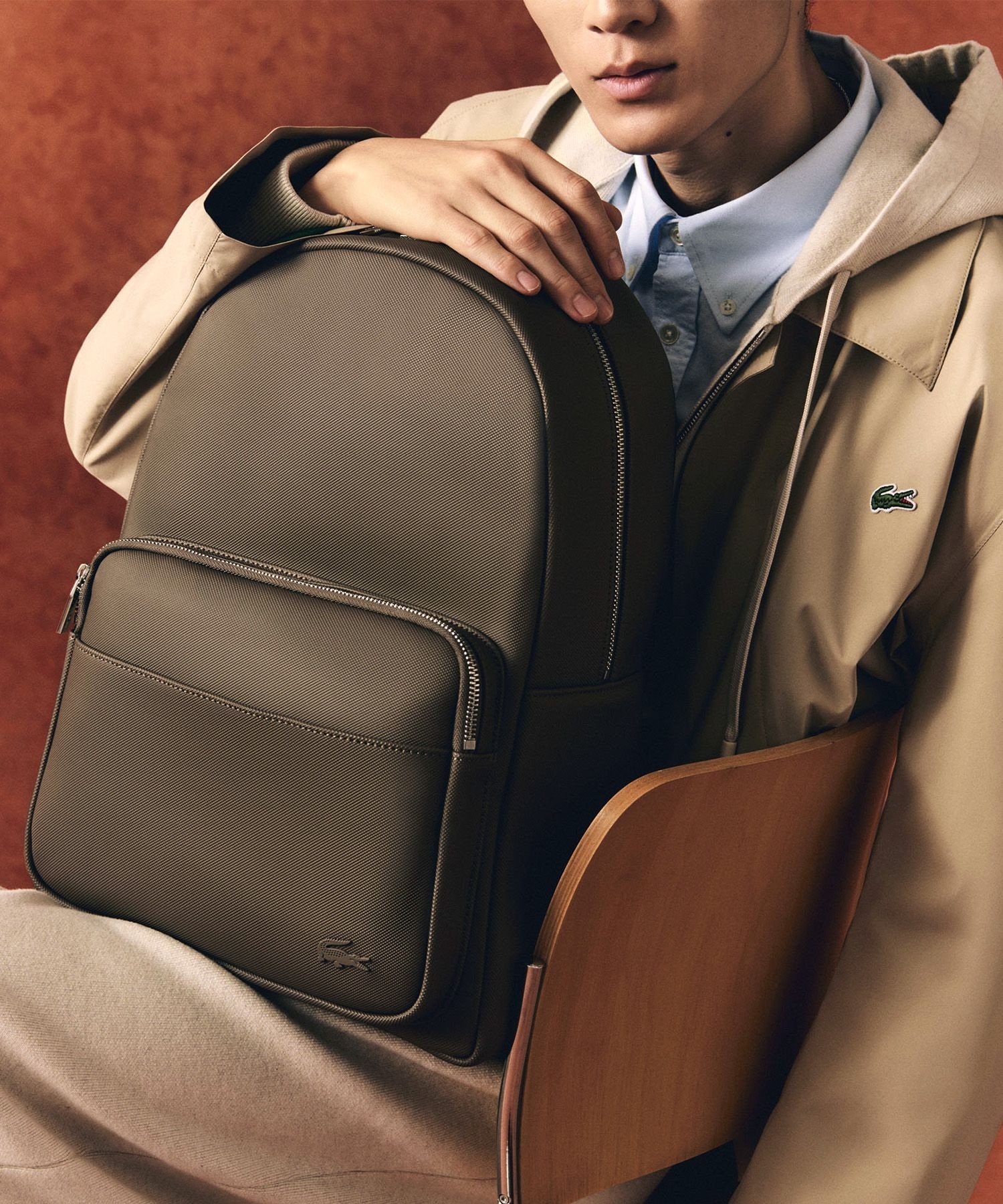 楽天市場】ラコステ メンズ クラシック ポケットバックパック LACOSTE