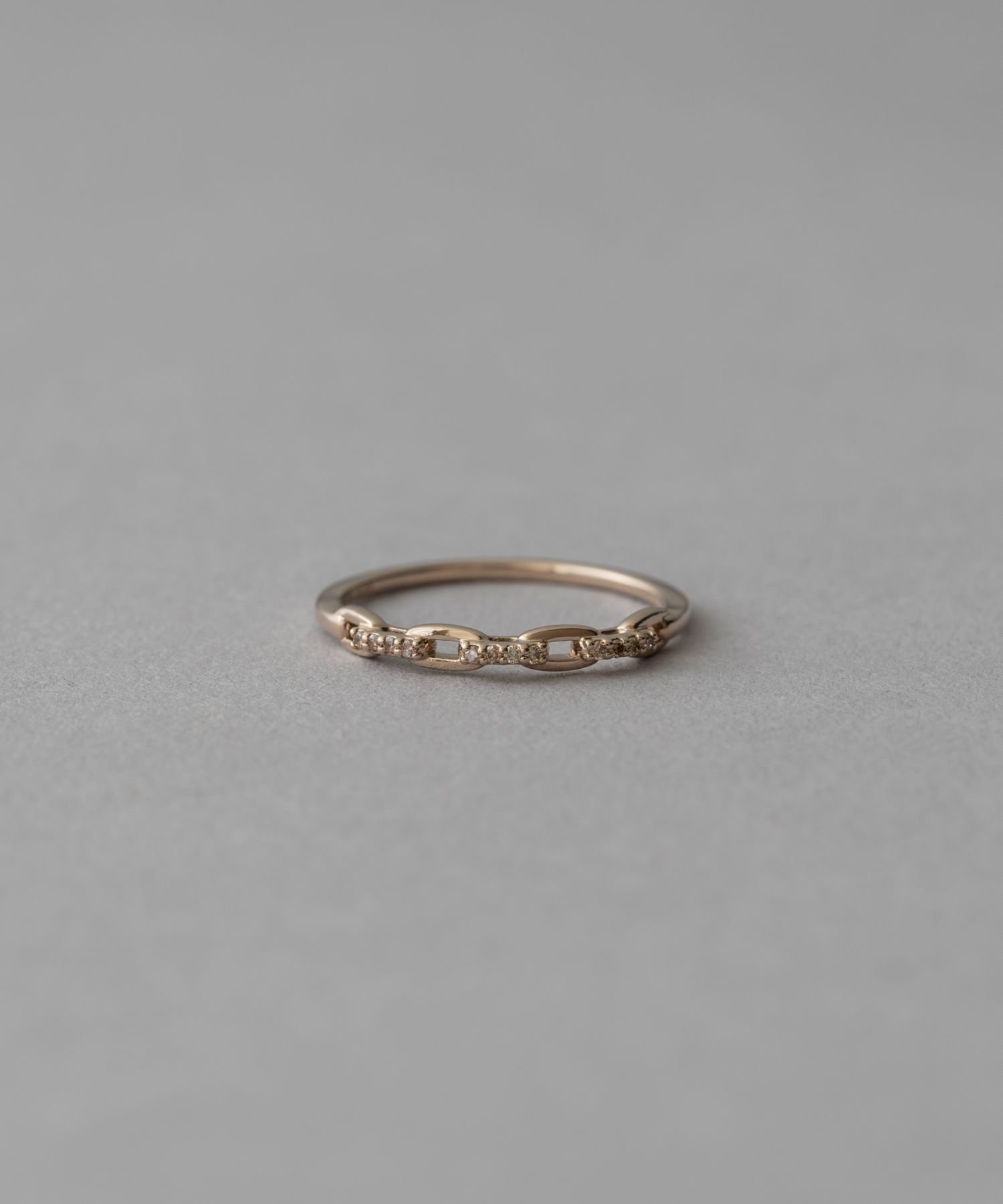 ete エテ　ストーン ゴールド　トーンリング ピンキーリング Ring（リング） ｜ ete bijoux（エテビジュー） ｜ ete／ete