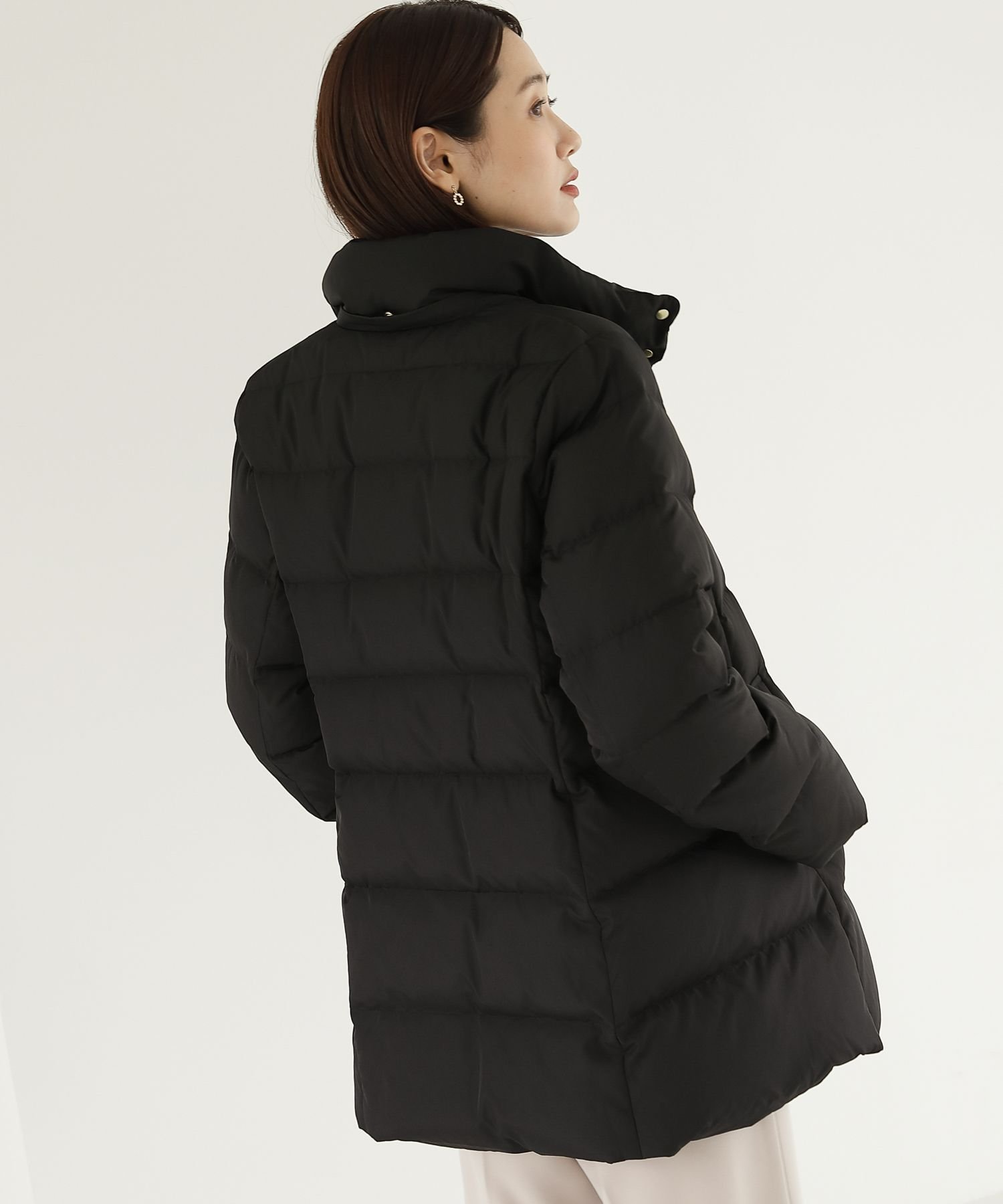 SALE／50%OFF】GLOBAL WORK ウツクシルエット撥水ダウンコート