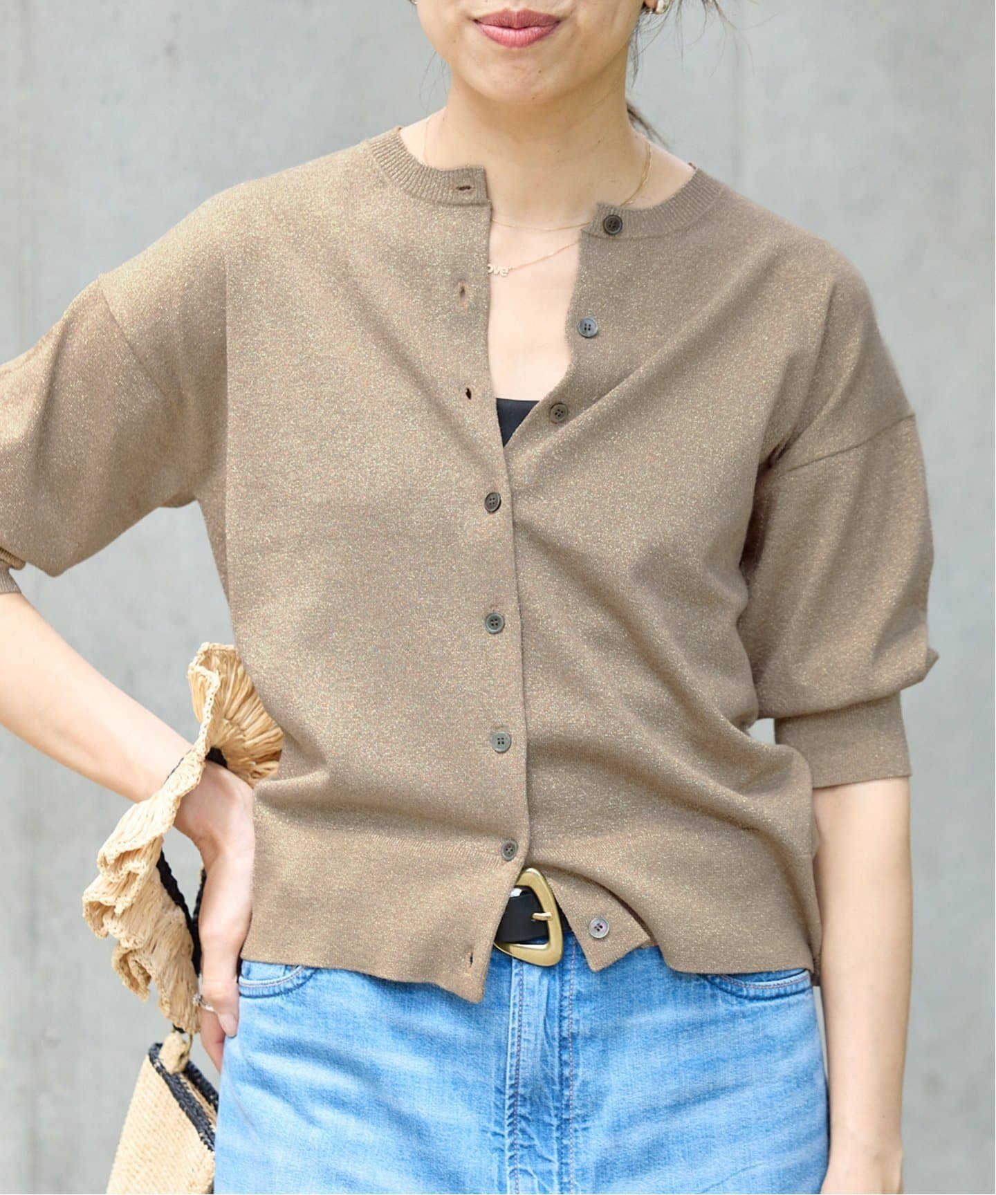 IENA LEVITAカーディガン♢ IENA カーディガン LEVITA Vネックカーディガン レディース