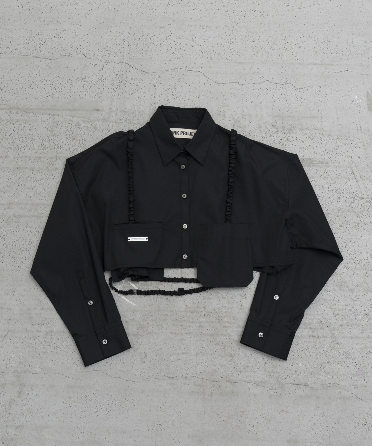 Prank Project 2WAYガーターショートレングスシャツ PRANK PROJECT 2WAYガーターショートレングスシャツ / Two-way Garter
