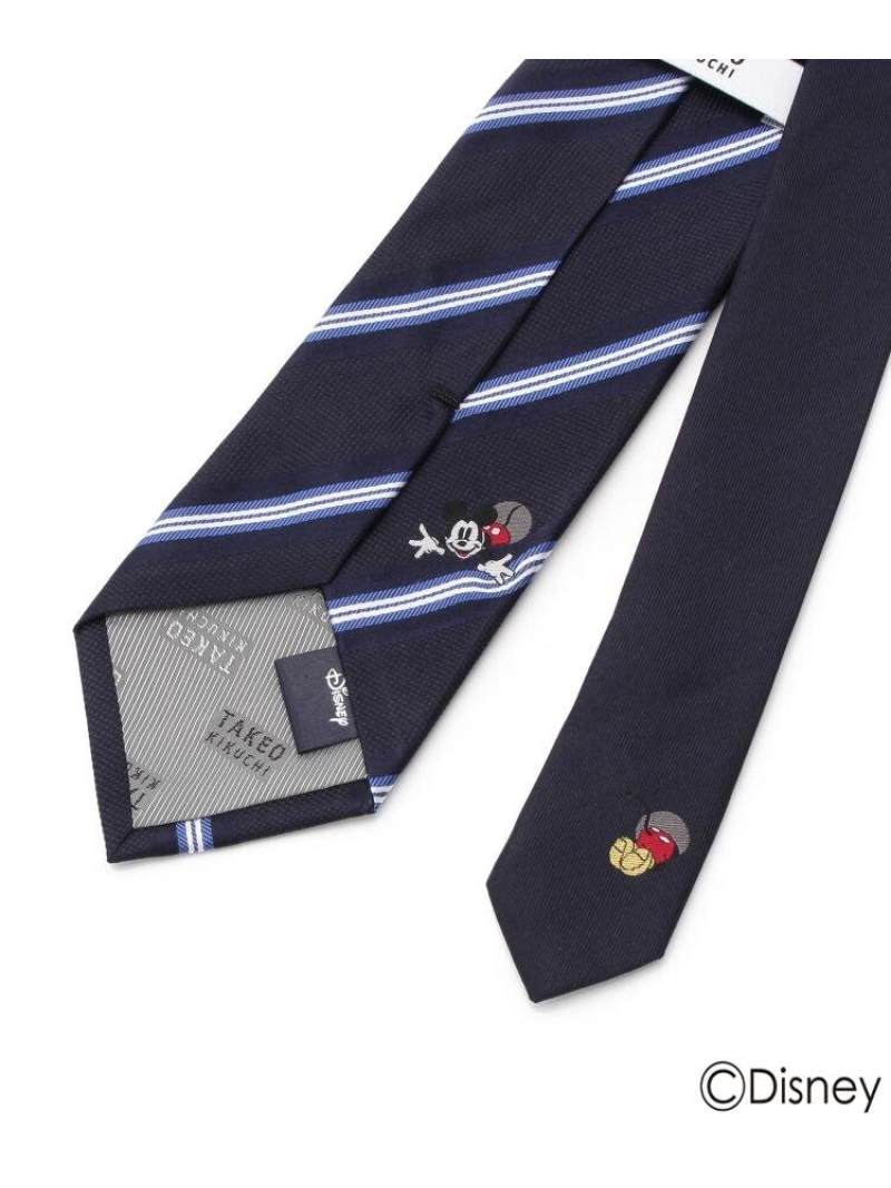 楽天市場 Takeo Kikuchi ミッキーマウス ワンポイントネクタイ メンズタイミッキーギフト箱 タケオキクチ ファッショングッズ ネクタイ 蝶ネクタイ ホワイト ネイビー 送料無料 Rakuten Fashion Men