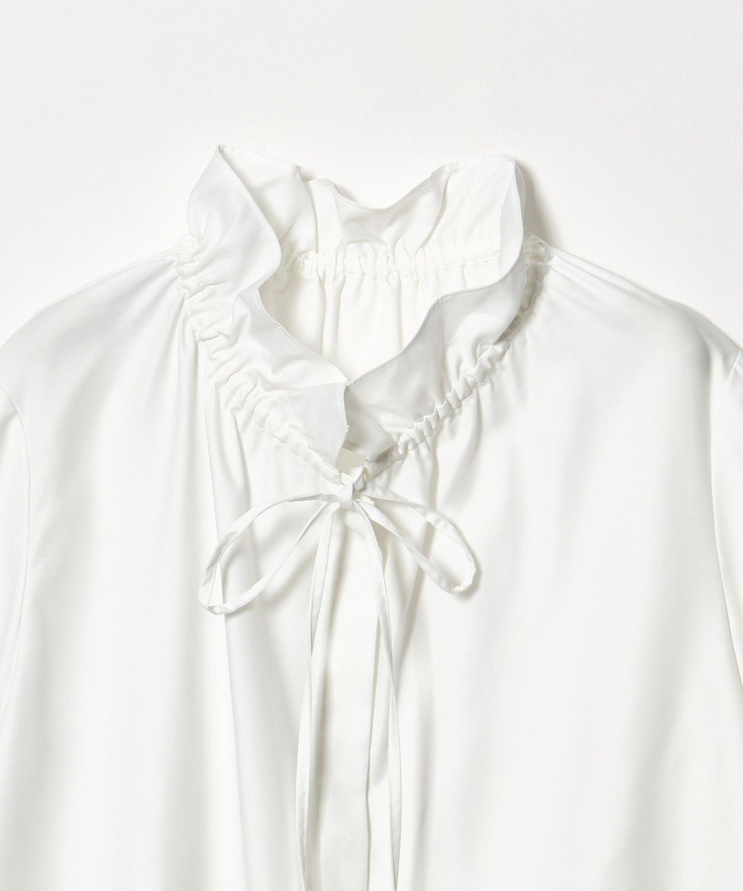 UNITED ARROWS フリルカラー フレアスリーブ ブラウス ユナイテッド 