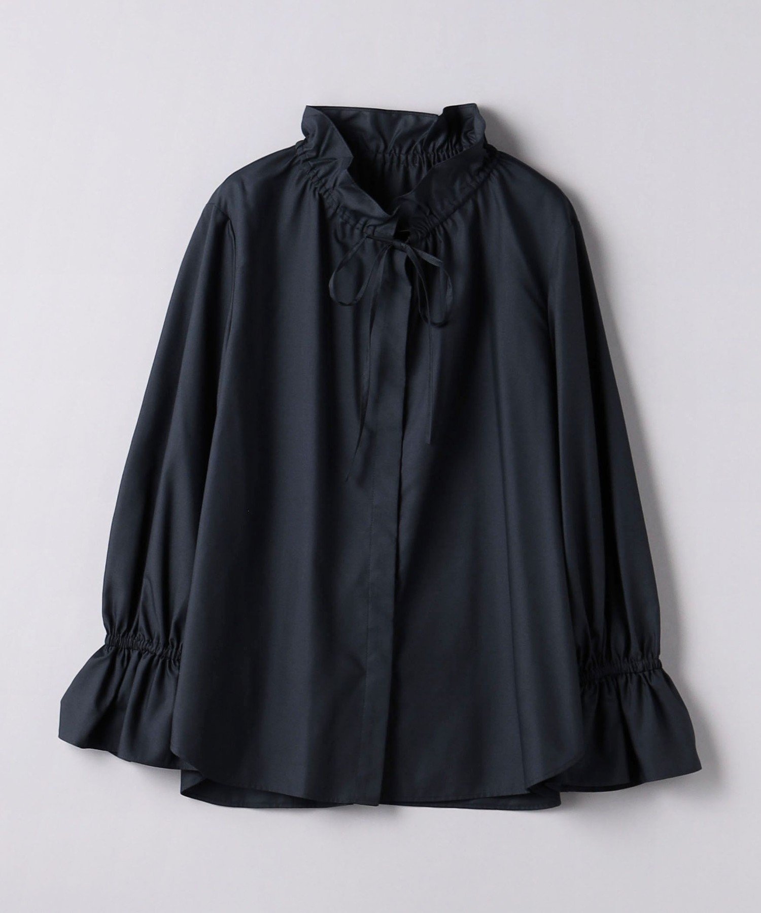 UNITED ARROWS フリルカラー フレアスリーブ ブラウス ユナイテッド 