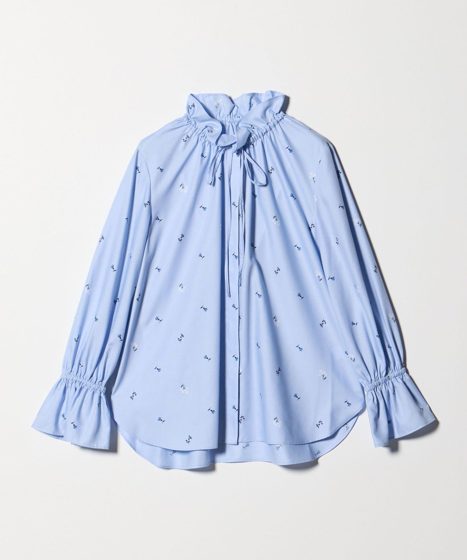 UNITED ARROWS フリルカラー フレアスリーブ ブラウス ユナイテッド 