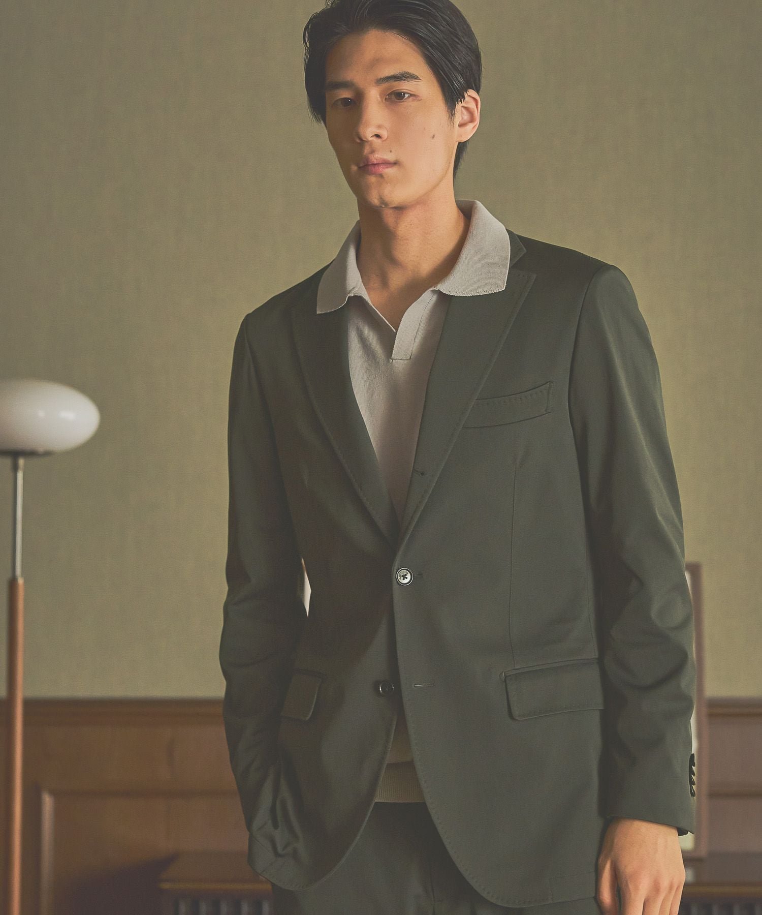 ジャケットセットアップ モーションテックジャケット GLOBAL WORK グローバルワーク の モーションテックジャケット Salon de GW 908185 テーラードジャケット