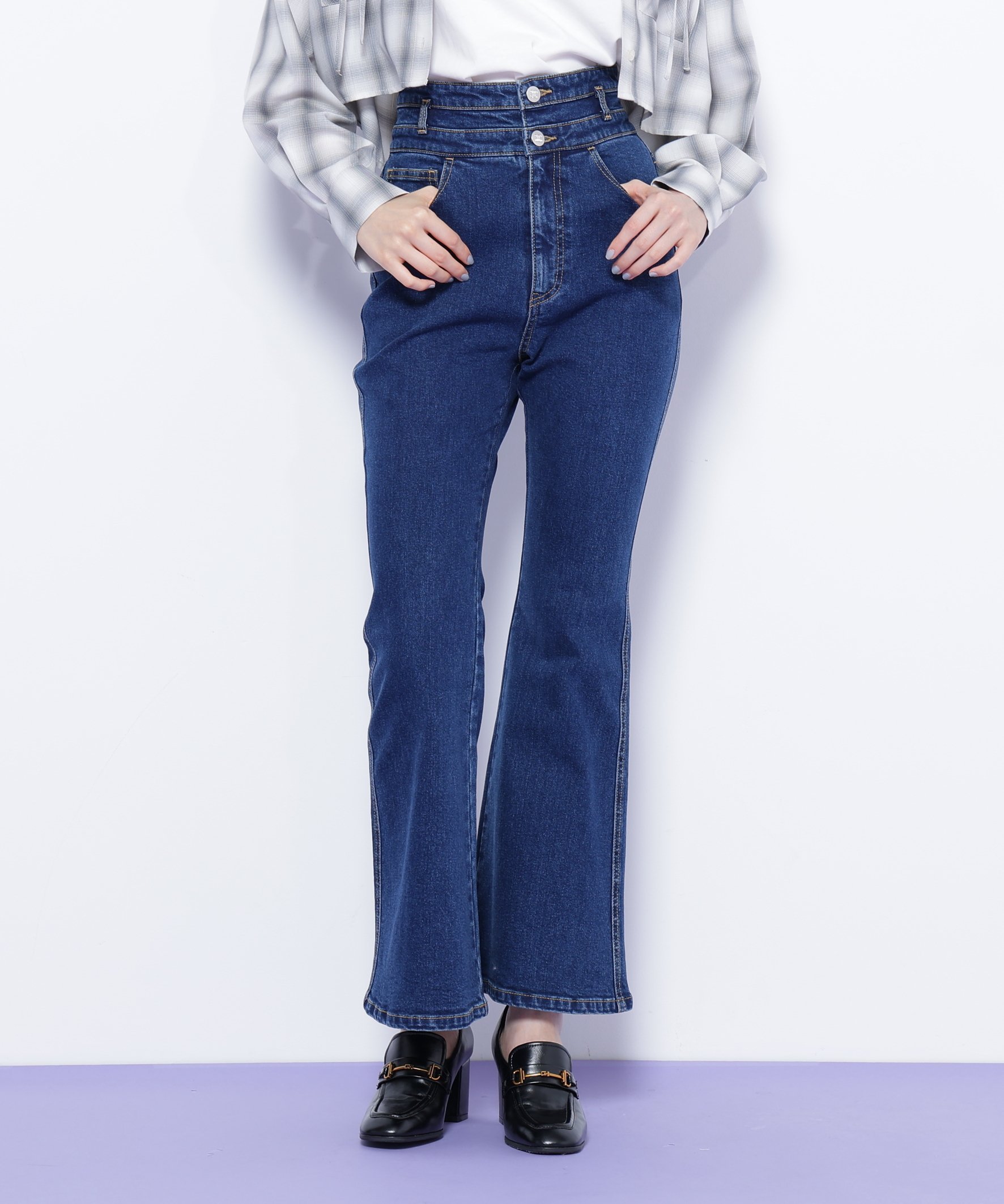 楽天市場】◇＜ジルバイベーシック＞ストレートワイドデニムパンツ