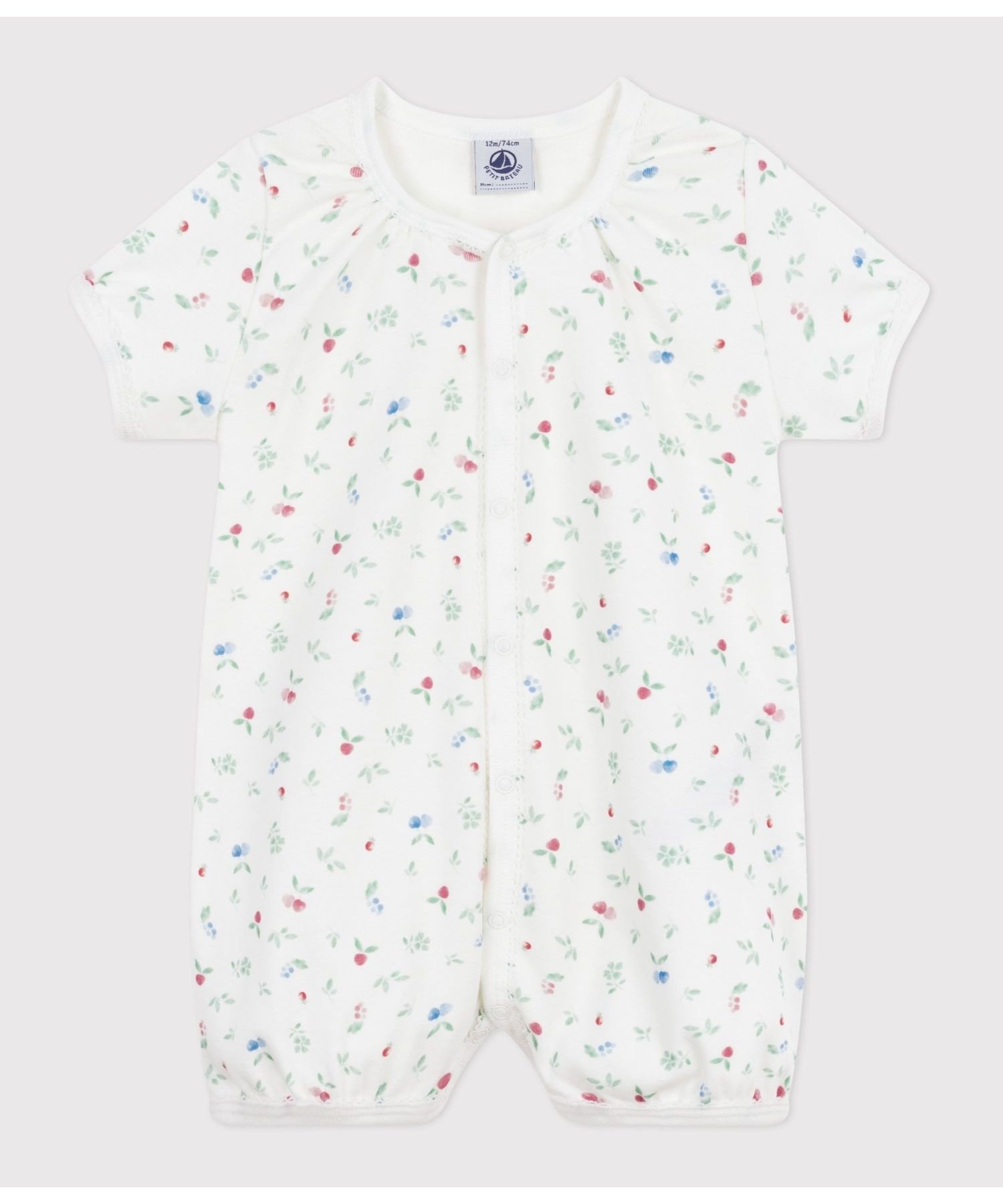 楽天市場】【SALE／10%OFF】プリントショートロンパース PETIT BATEAU