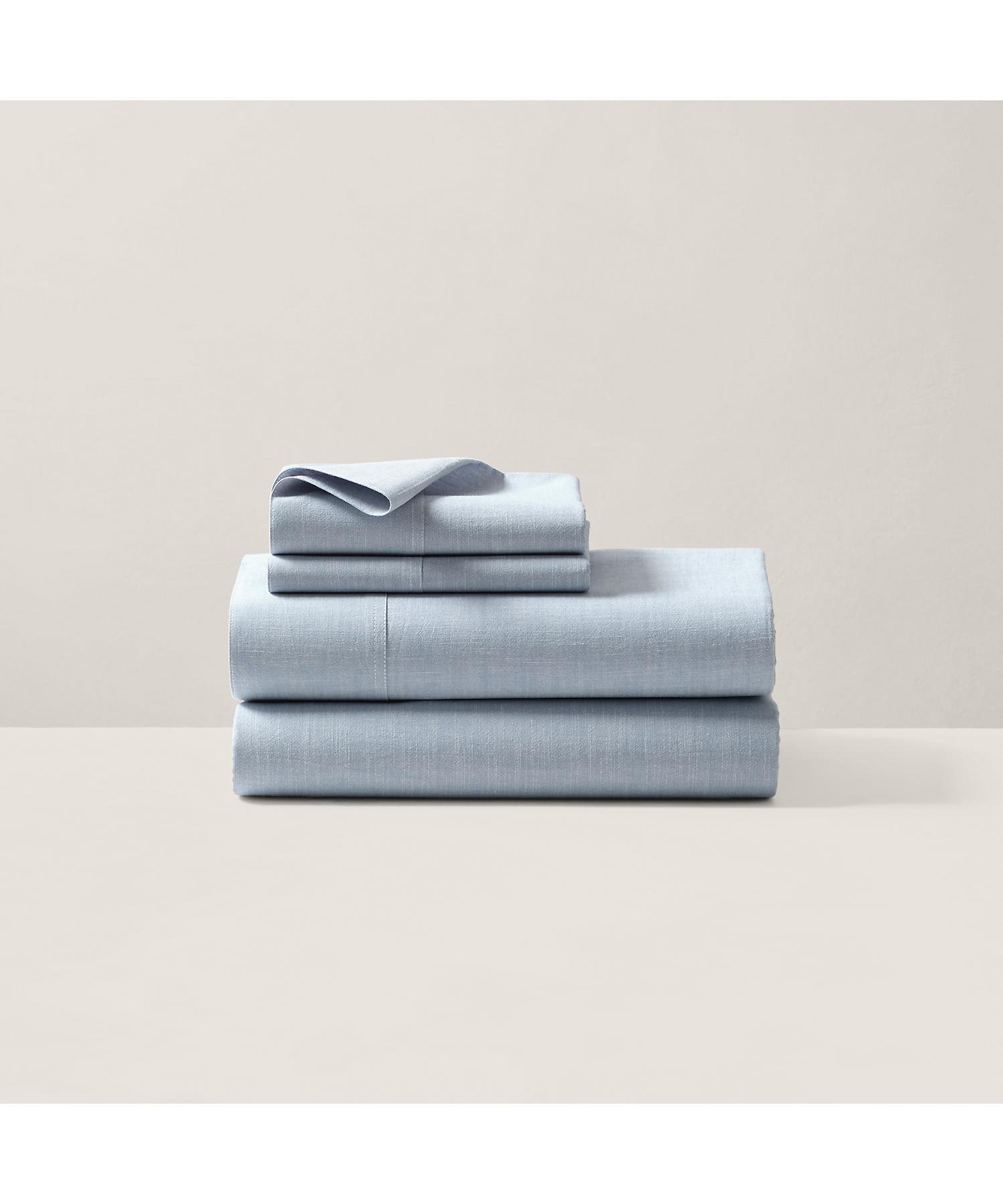 Lauren  ラルフローレン ピローケース 2枚セット新品 RALPH LAUREN HOME（ラルフローレンホーム） RL リネン ソリッド