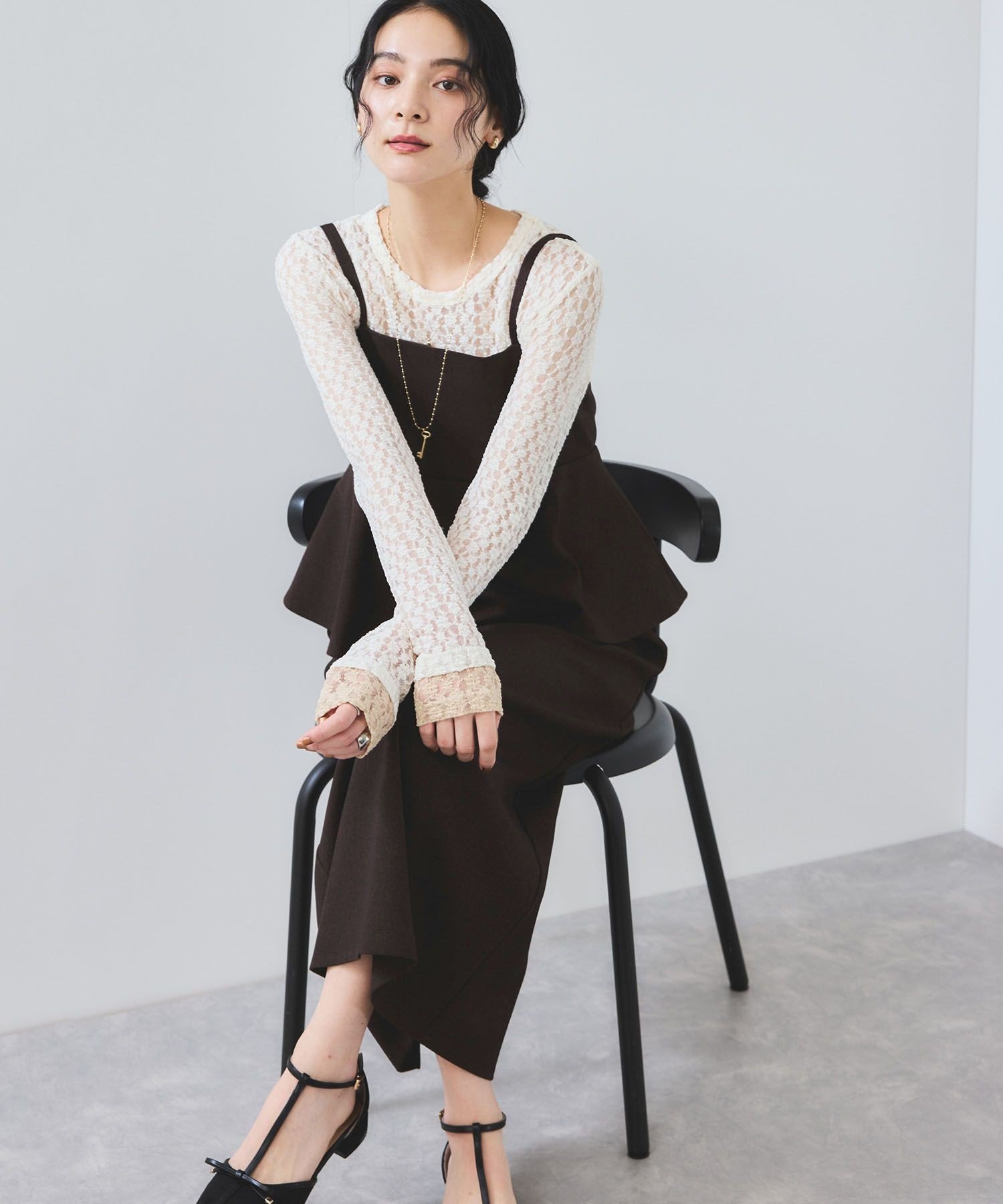 SALE／40%OFF】UNITED ARROWS W フォックスファー ポケット ノー