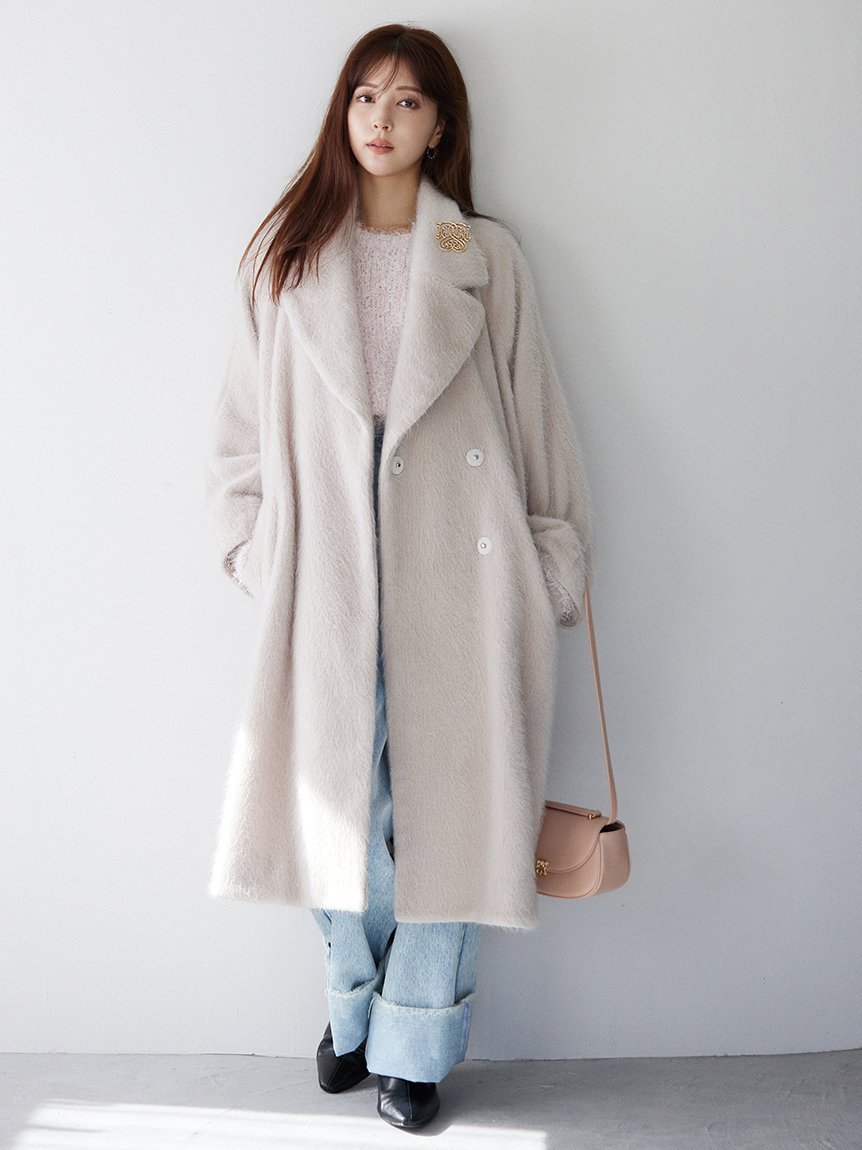 SALE／50%OFF】SNIDEL シャギーコクーンコート スナイデル ジャケット 