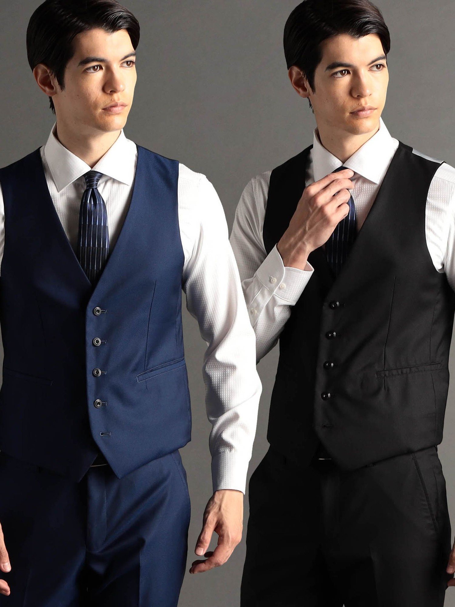 ベスト(白)　ムッシュニコル 楽天市場】【SALE／40%OFF】シャイニーツイル リバーシブル