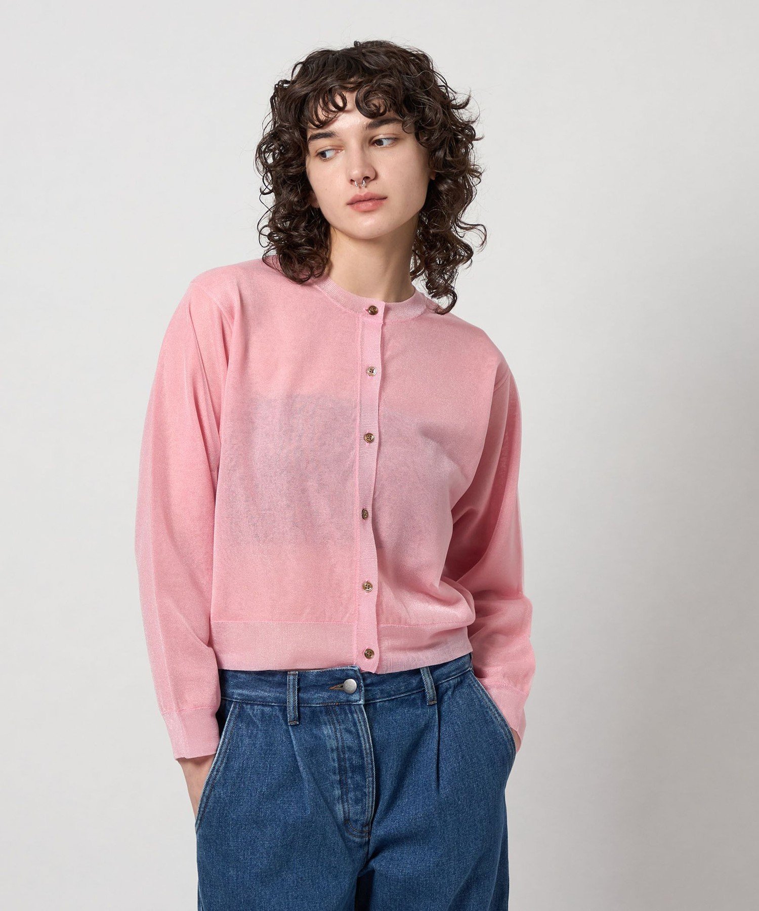 楽天市場】【SALE／60%OFF】＜6(ROKU)＞SHEER COLOR RIB