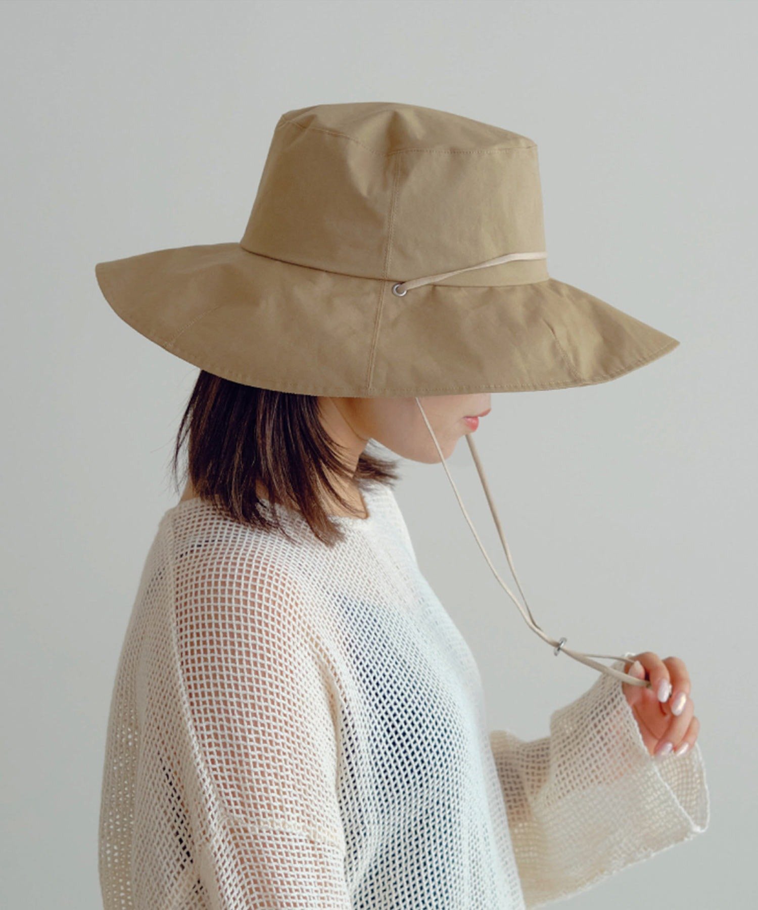 kijima takayuki WIDE BRIM HAT つば広　ベージュ kijima takayuki WIDE BRIM HAT つば広 ベージュ kijima