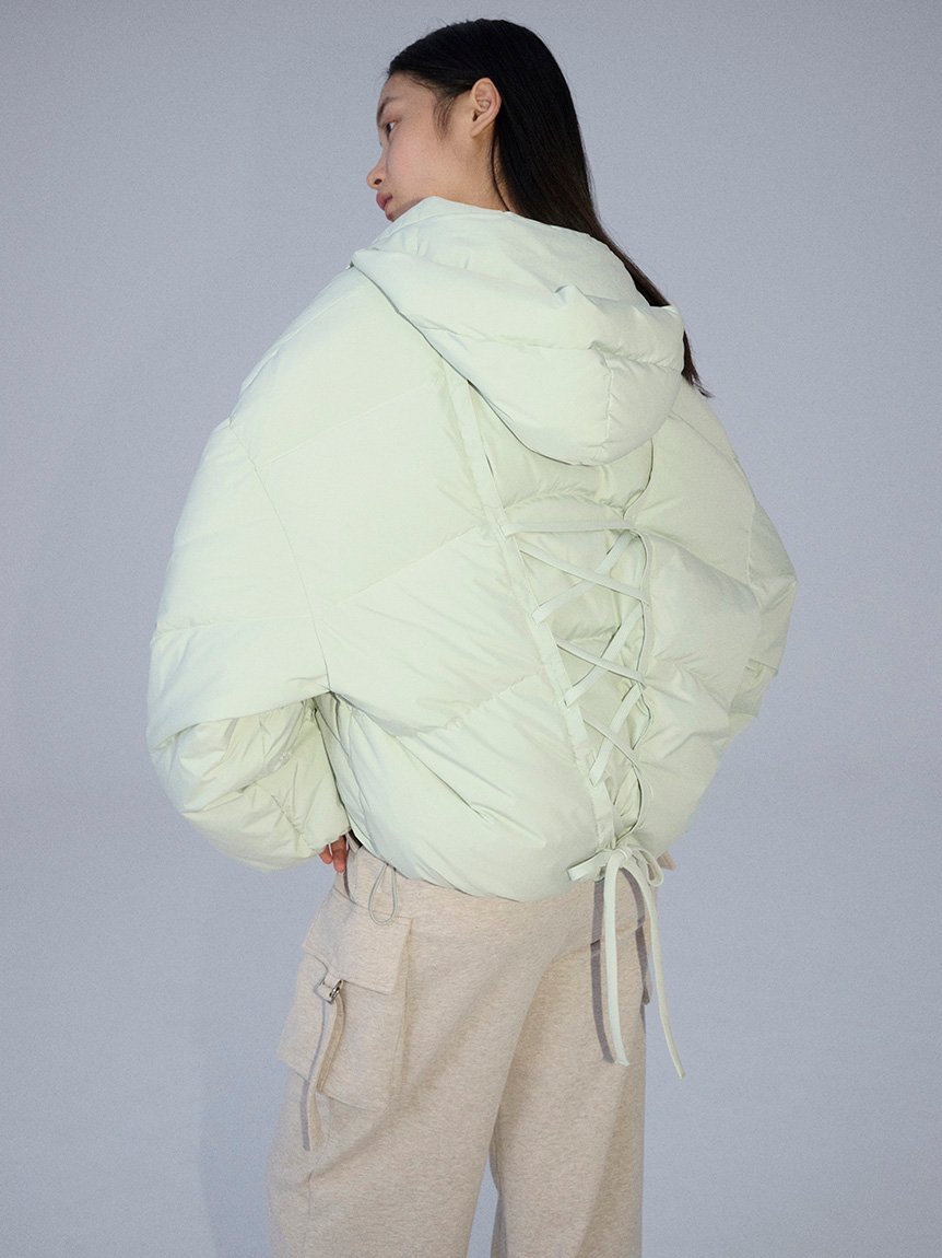SALE／50%OFF】SNIDEL Sustainableレースアップダウンジャケット 