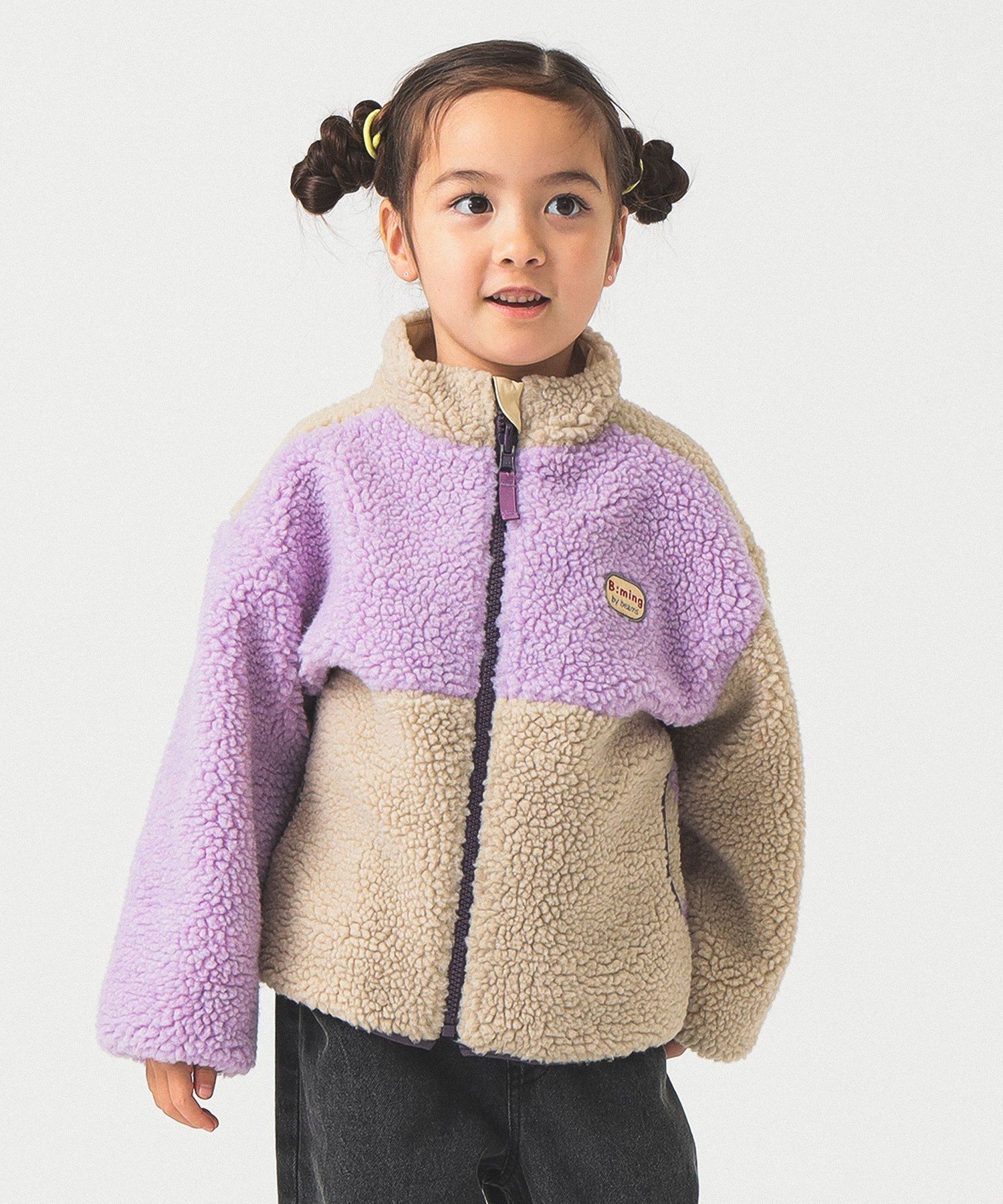 楽天市場】リバーシブル ボア ブルゾン (90~150cm) 25AW 秋冬 通学