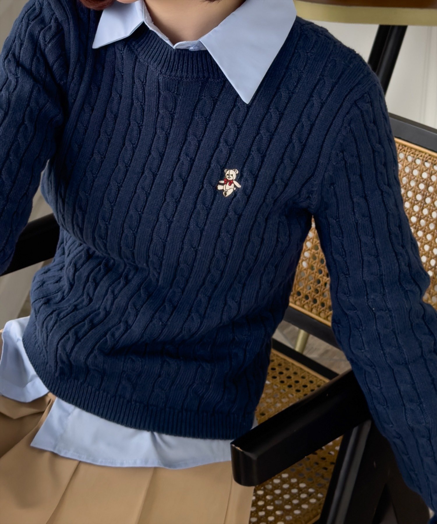 未使用FRAMeWORK♦︎長袖 トレーナー セントラルショートSWEAT 綿