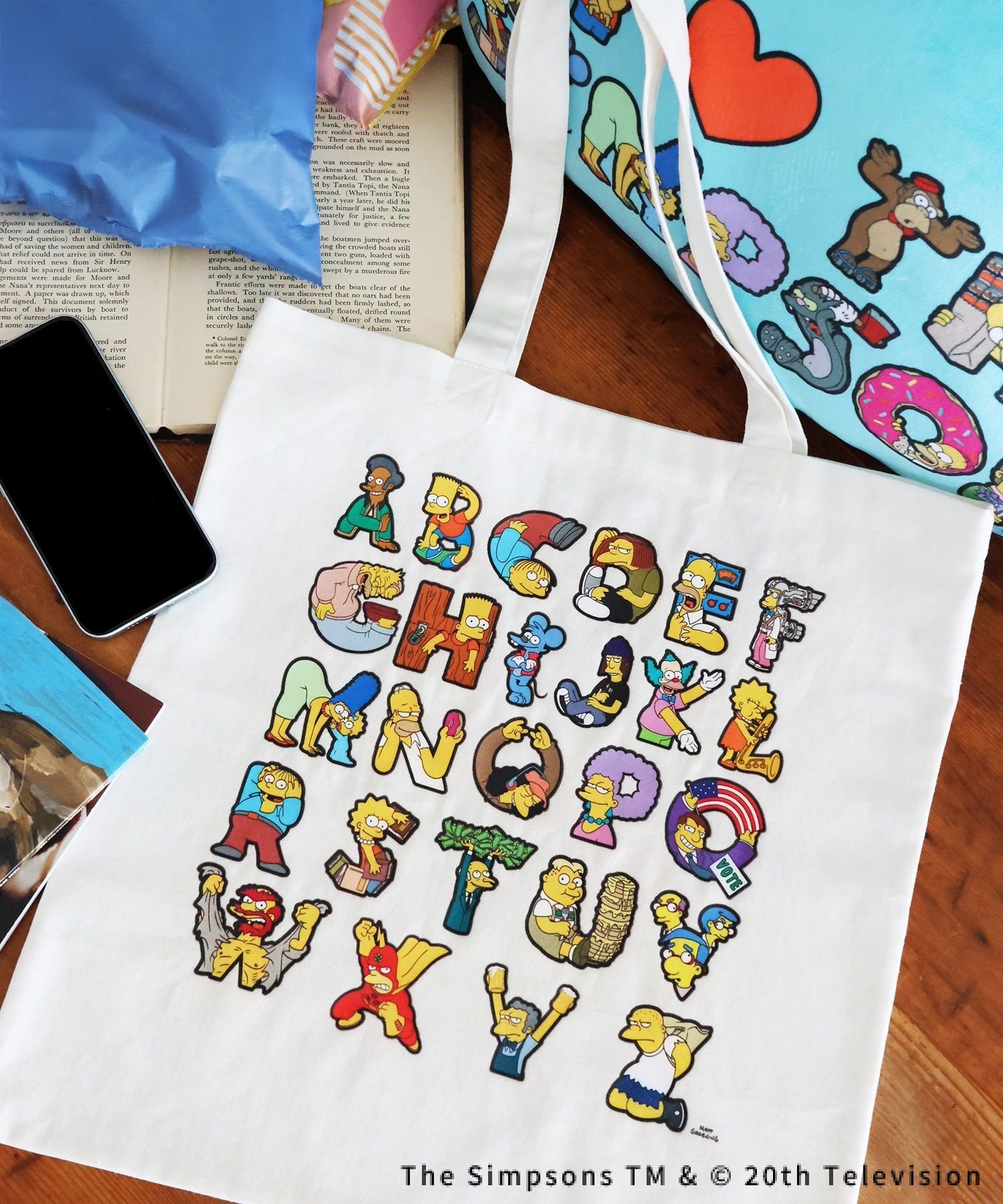 楽天市場】シンプソンズ クリア トート トートバッグ ビニールバッグ