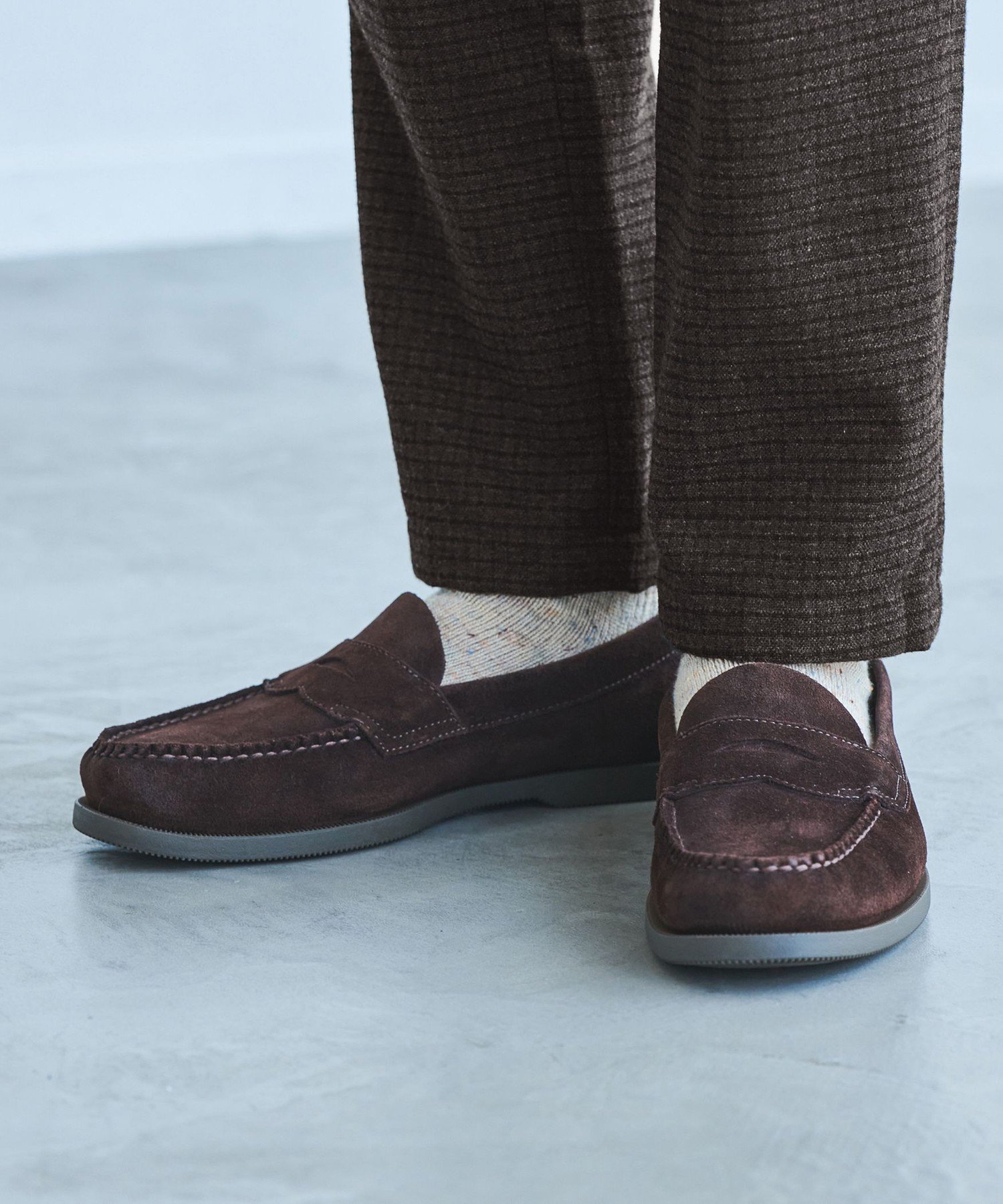 かおりん GHBASS ユナイテッドアローズ別注 ローファー ローラ 別注】＜G.H.BASS＞GLR DECK LOGAN ローファー