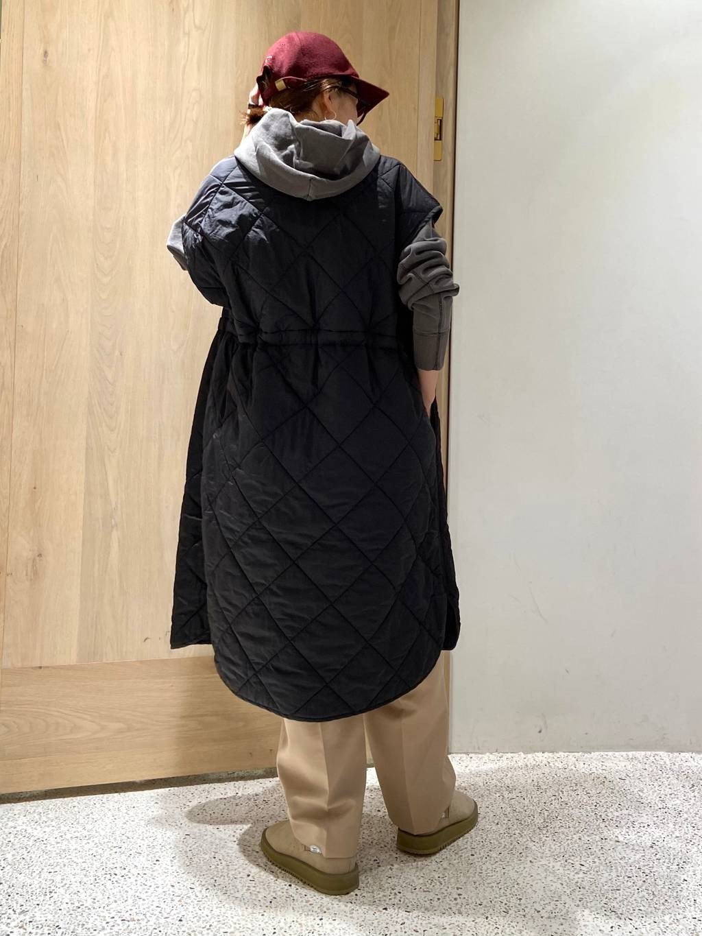 SALE／30%OFF】Curensology ＜&RC＞CL-10キルティングロングベスト 