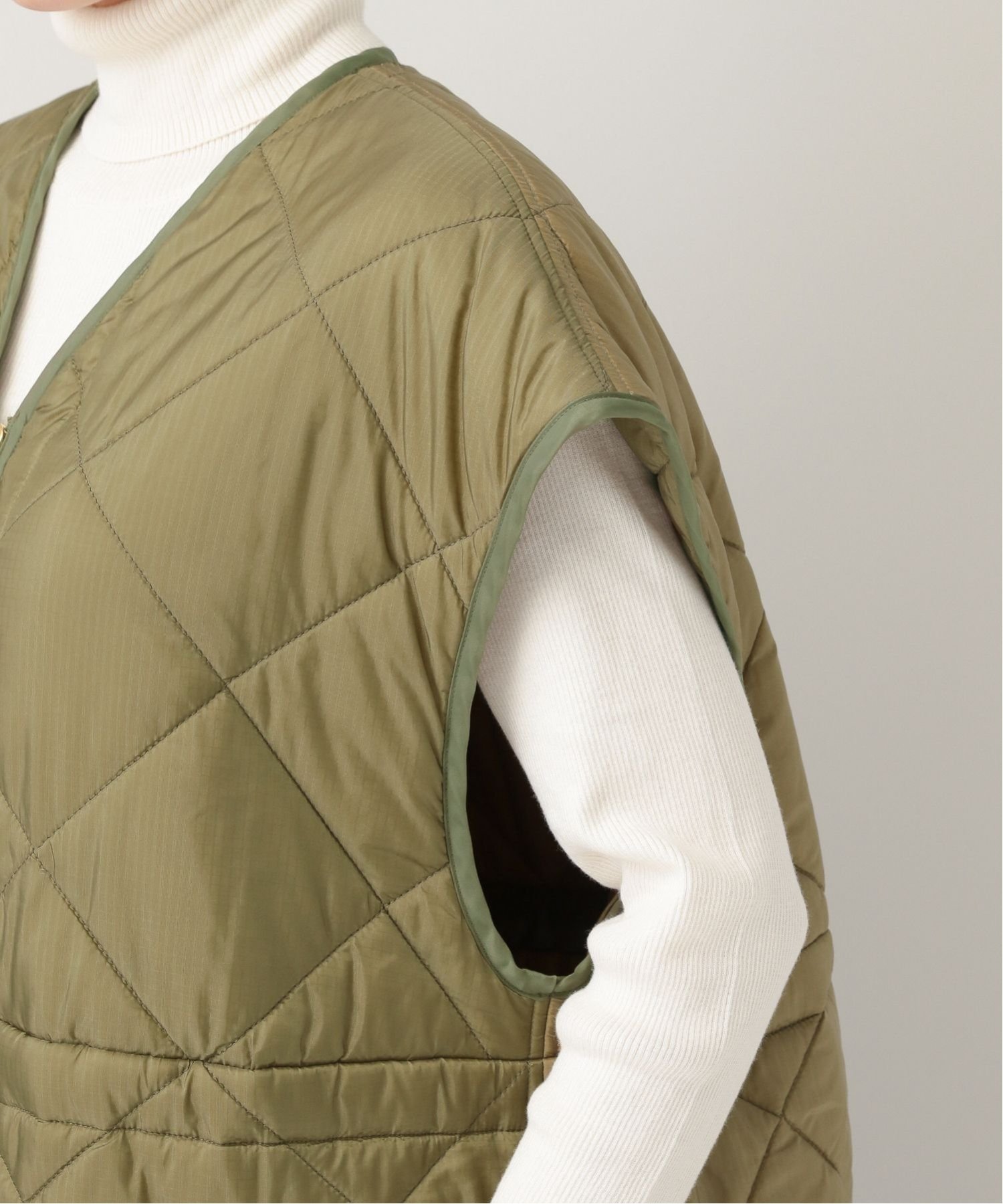 SALE／30%OFF】Curensology ＜&RC＞CL-10キルティングロングベスト 
