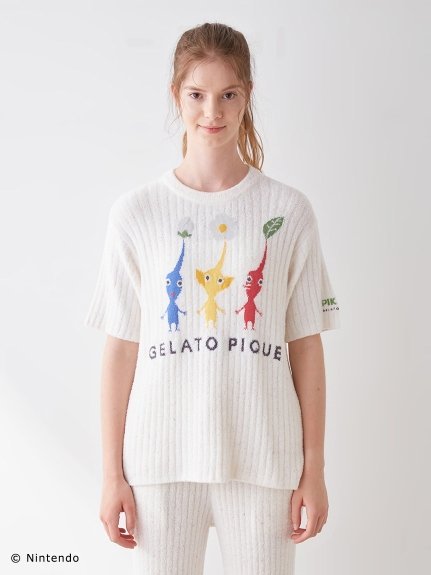 SALE／30%OFF】gelato pique 【PIKMIN】スムーズィーリブプルオーバー ジェラートピケ インナー・ルームウェア  その他のインナー・ルームウェア ホワイト【送料無料】