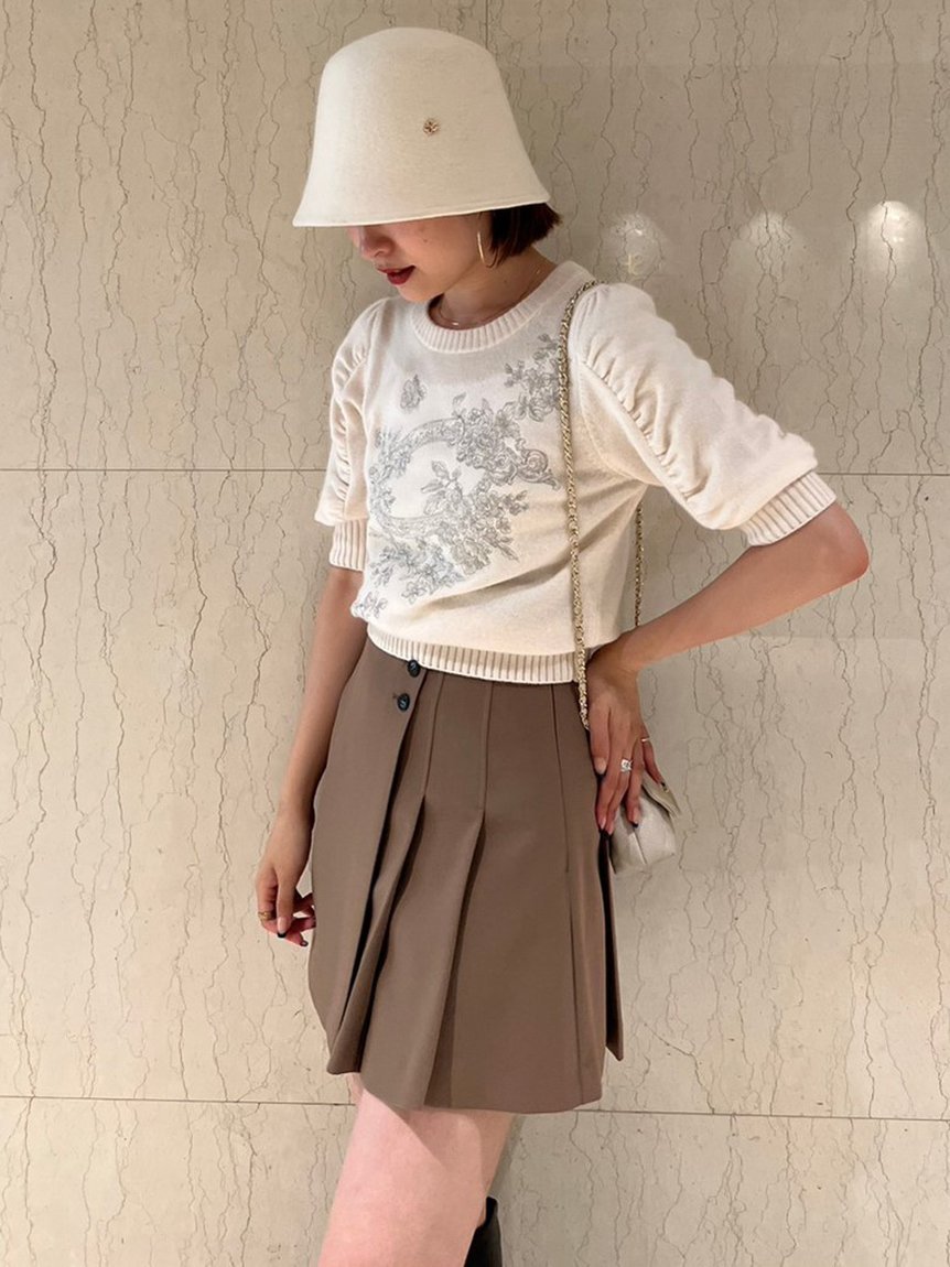 SALE／30%OFF】SNIDEL サイドプリーツスカショーパン スナイデル  