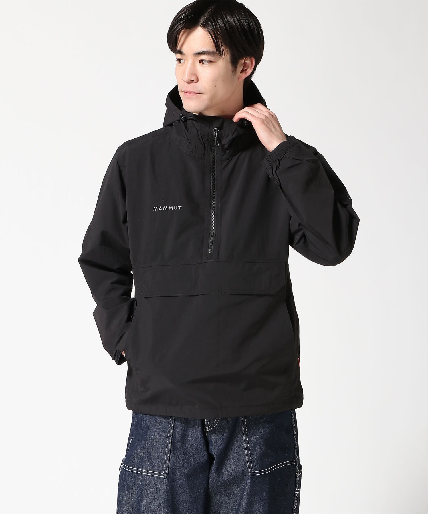 MAMMUT フード付きベージュパーカー L 楽天市場】マムート（MAMMUT）ウィンドブレーカー フーデッド
