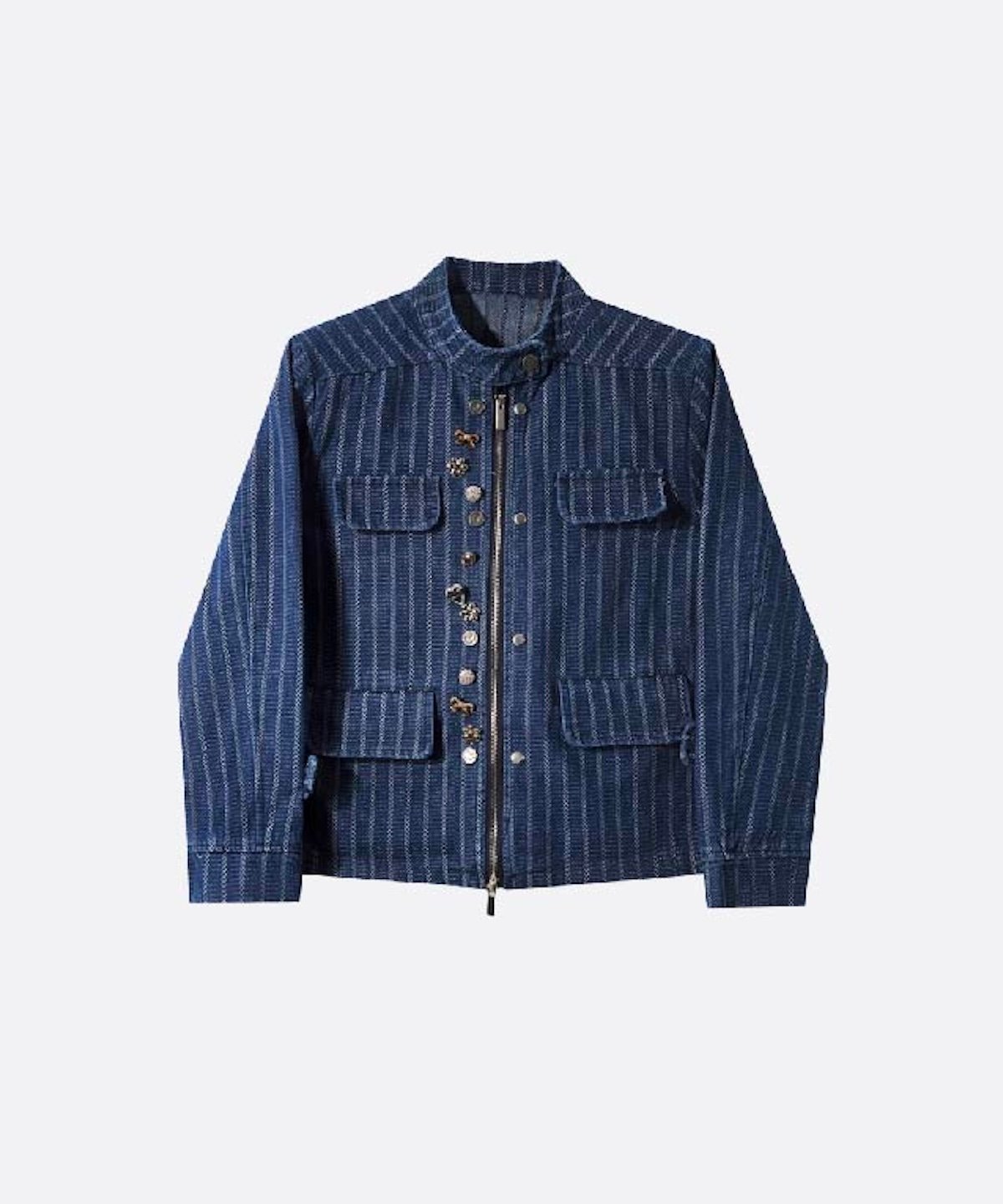 ユンサナ ブランケット YOUSED / ユーズド】LEATHER FISHING JACKET / レザー