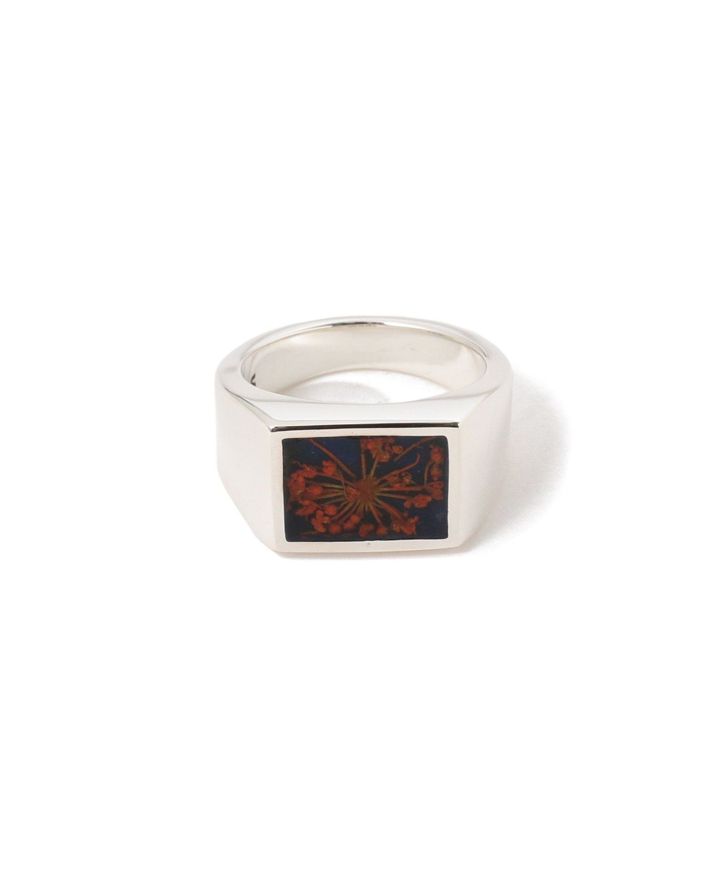 楽天市場】[送料無料]XOLO JEWELRY : Signet Ring with Flower