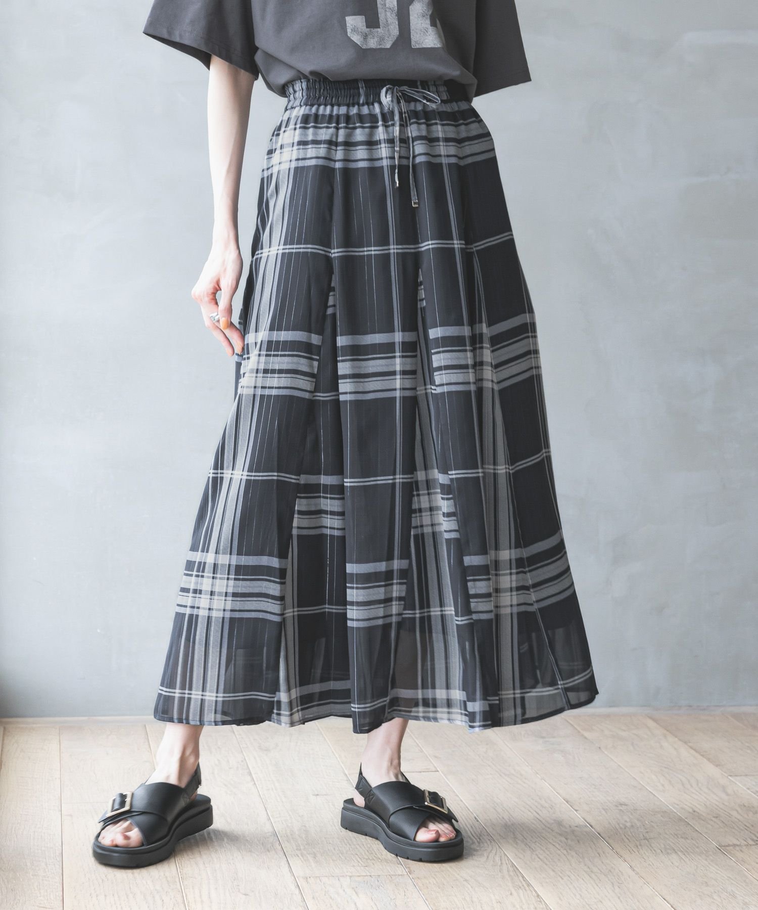 スカート koharu 楽天市場】【SALE／20%OFF】エアリーリラックスフレアスカート