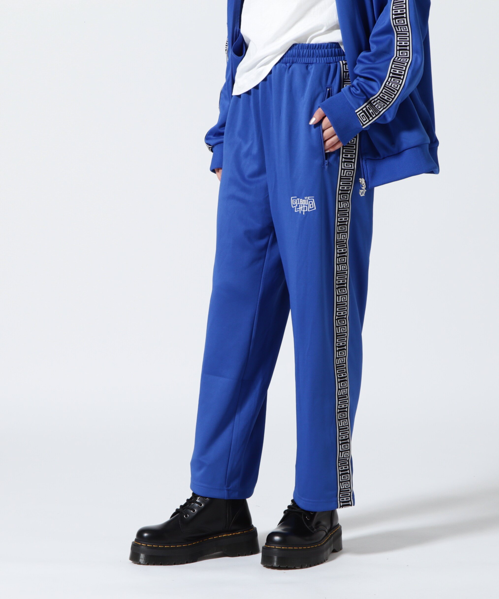 パンツ GIBOUS SCORPION ZIPPER CARGO TROUSERS 再販】gibous scorpion zipper cargo trousers black 8.8(Fri)21