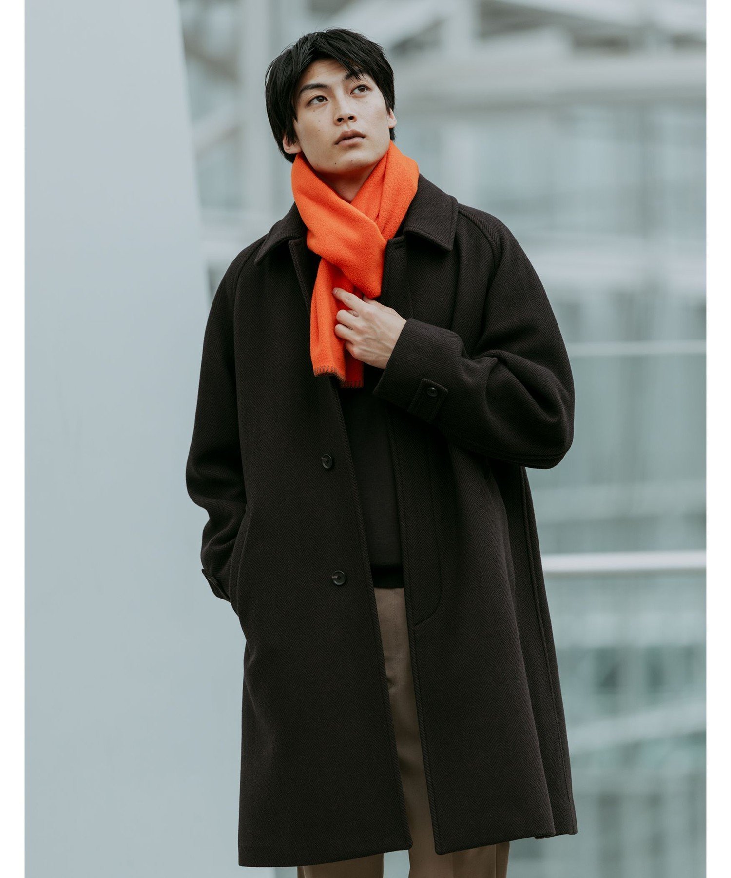 楽天市場】【SALE／30%OFF】ギャバ ステンカラーコート 3WAY-撥水-＜A