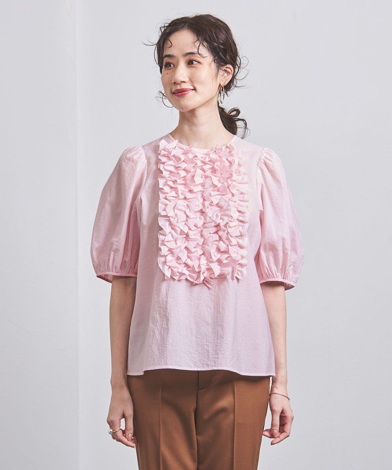 SALE／30%OFF】UNITED ARROWS MANTECO フリル ショートスリーブ 