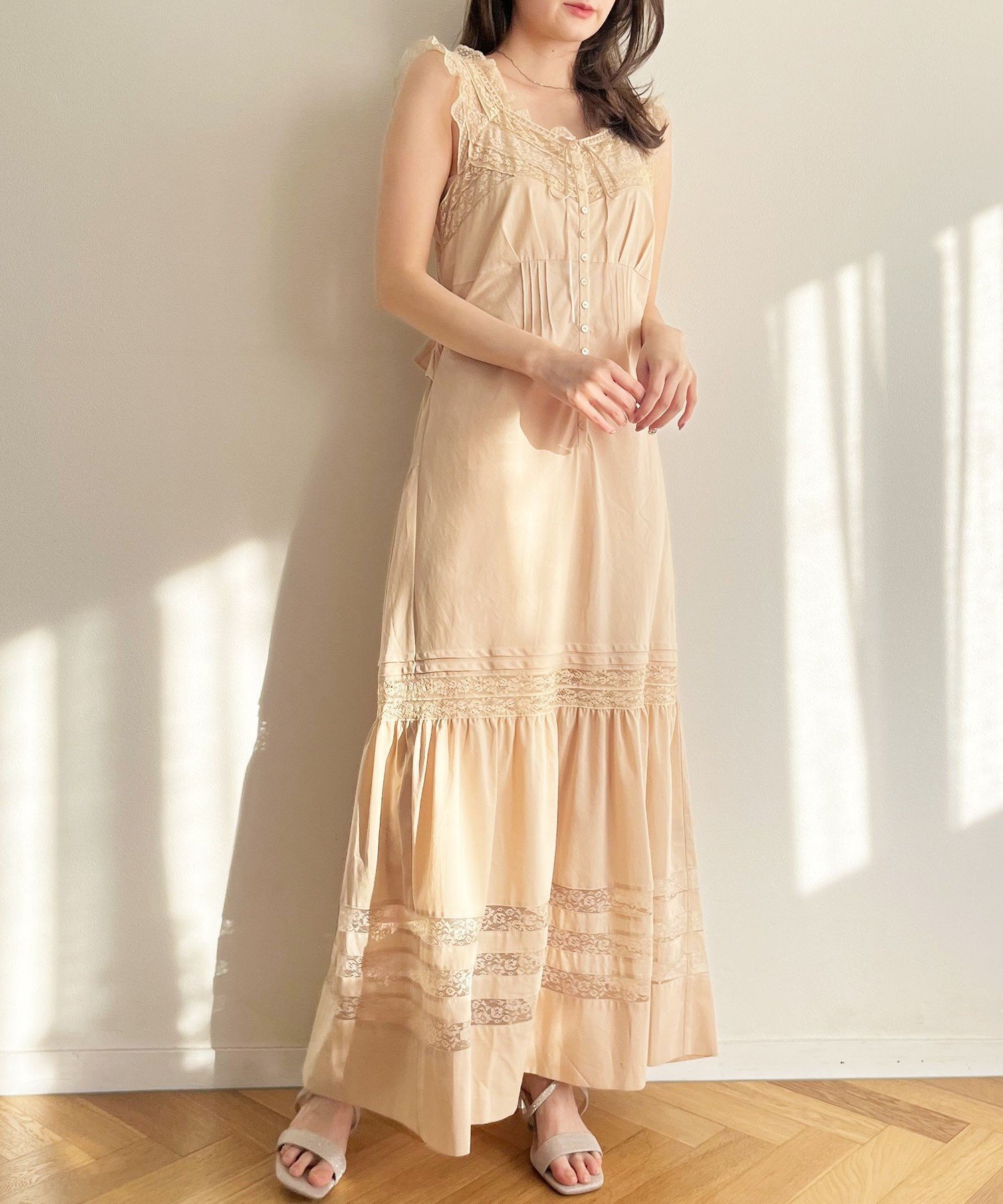 SALE／30%OFF】ME COUTURE レースmixヴィクトリアンドレス デイシー 