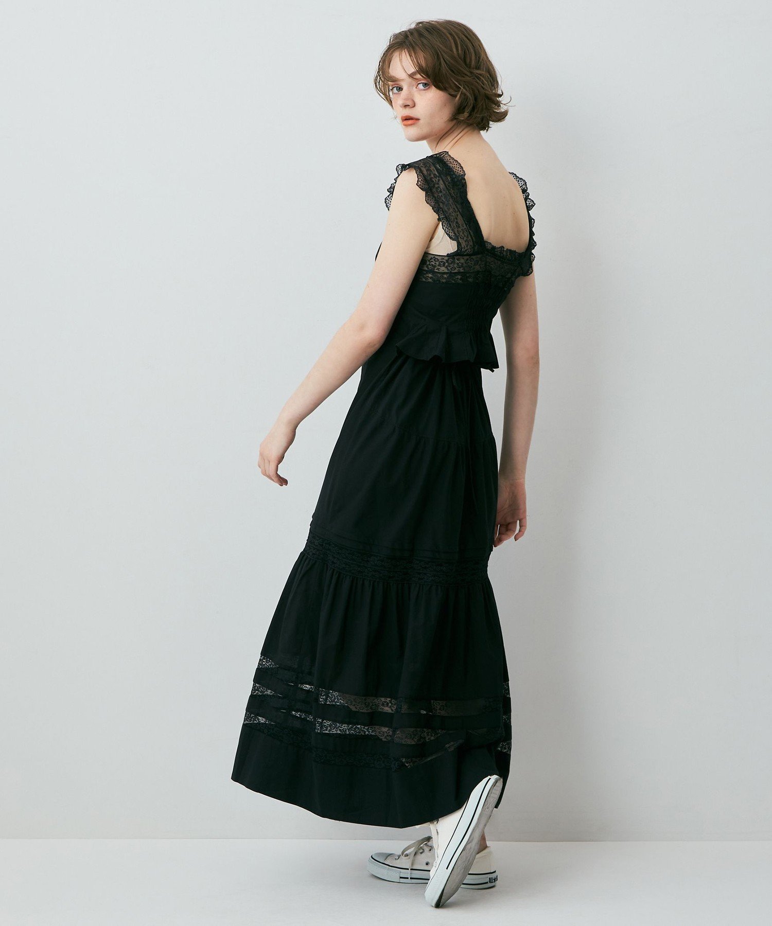 SALE／30%OFF】ME COUTURE レースmixヴィクトリアンドレス デイシー 