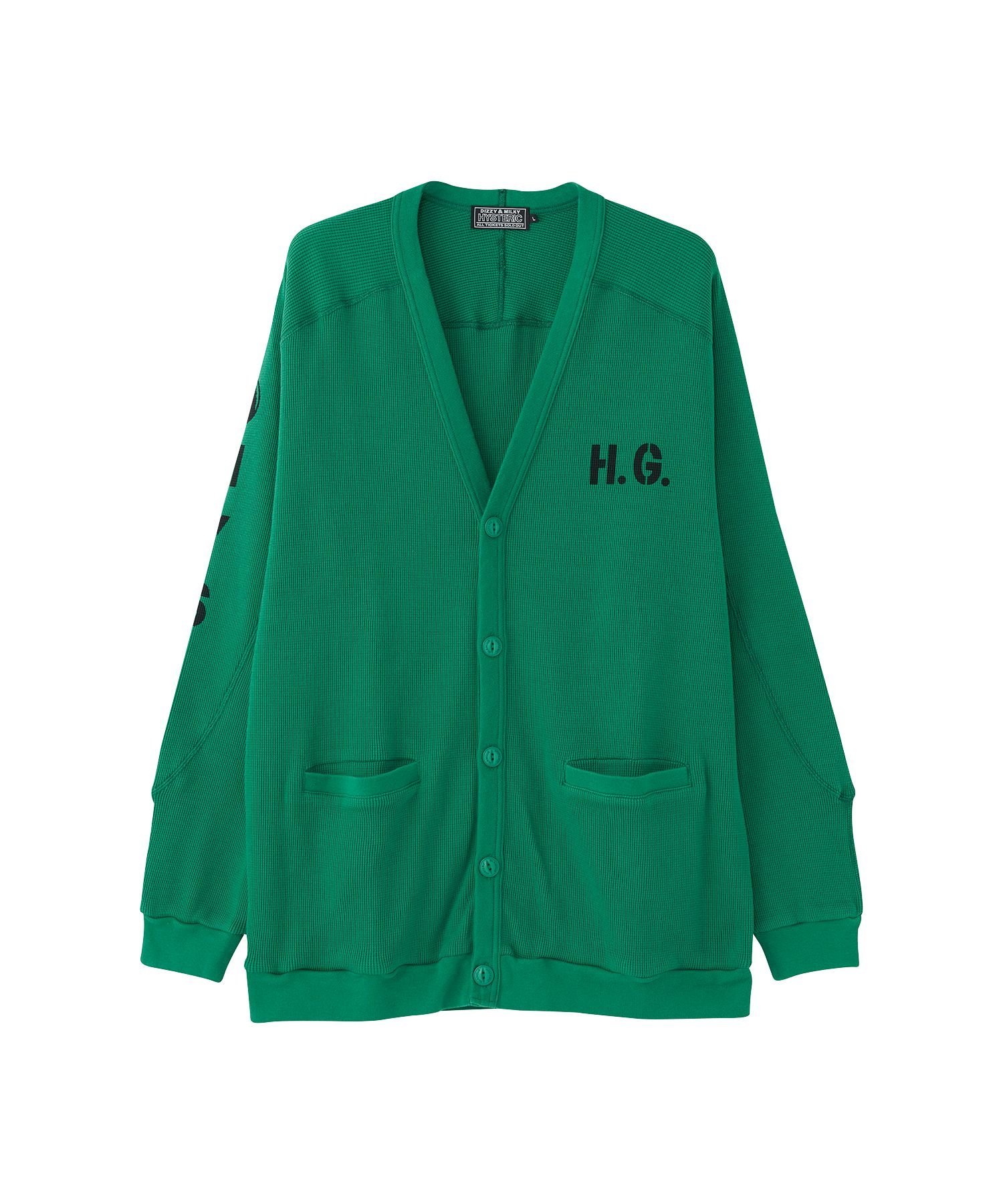 楽天市場】HYSTERIC GLAMOUR AFRO GIRL編込 カーディガン ヒステリック